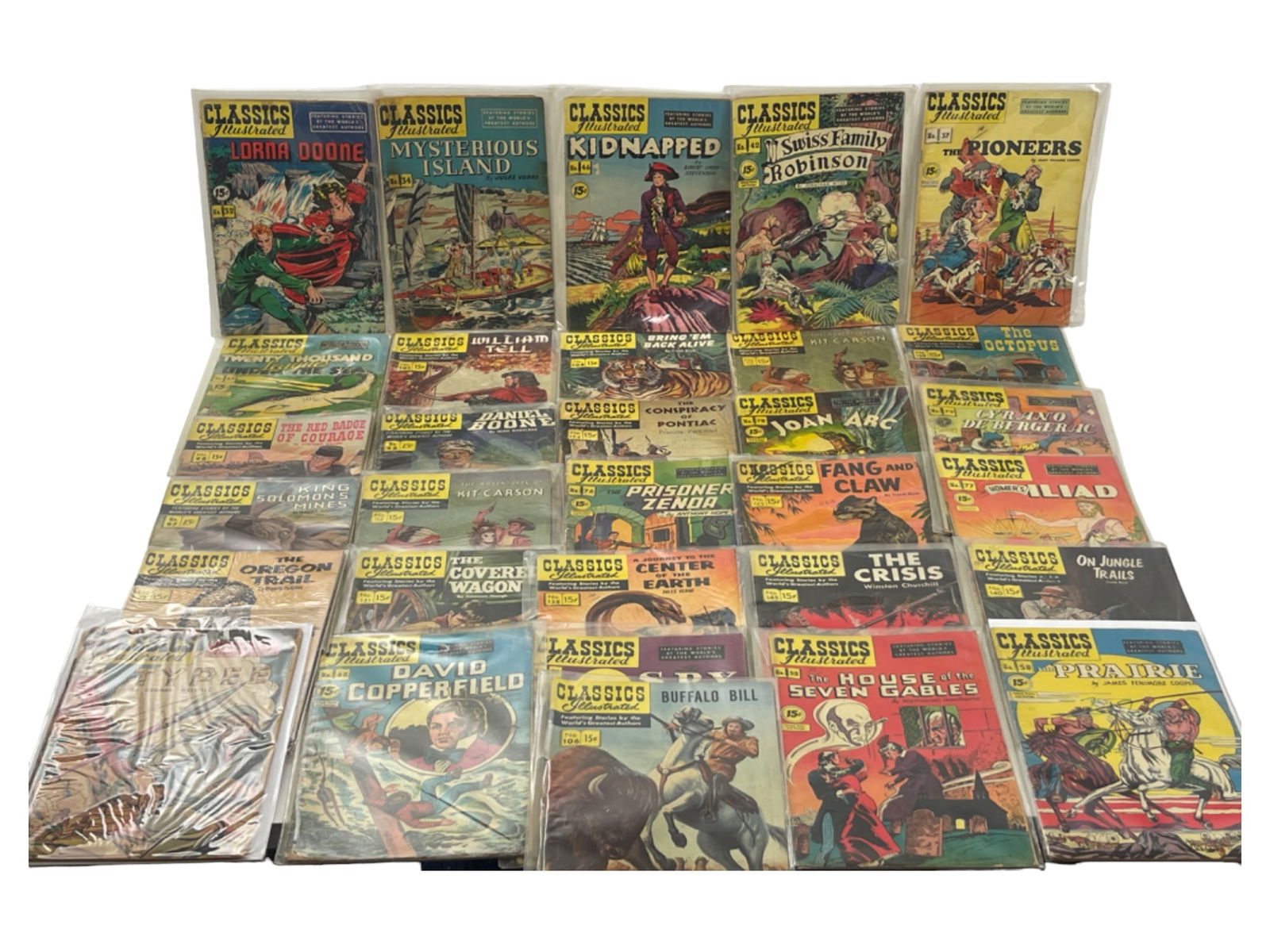 Huge Vintage Classics Illustrated Comic Book Collection Lot (1 of 11)