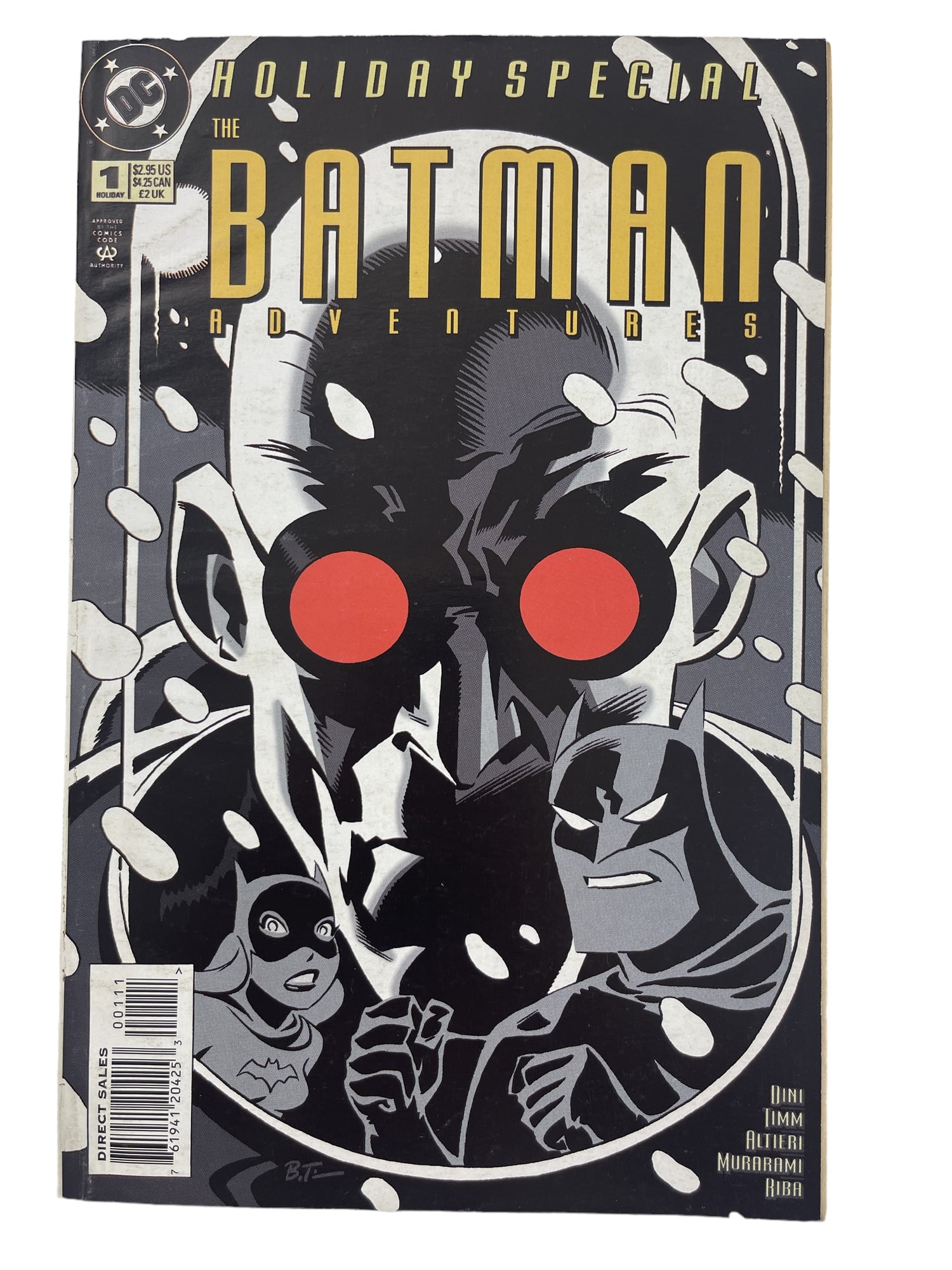 Batman Adventures Holiday Special #1 DC 1995 Comic Book (1 of 3)