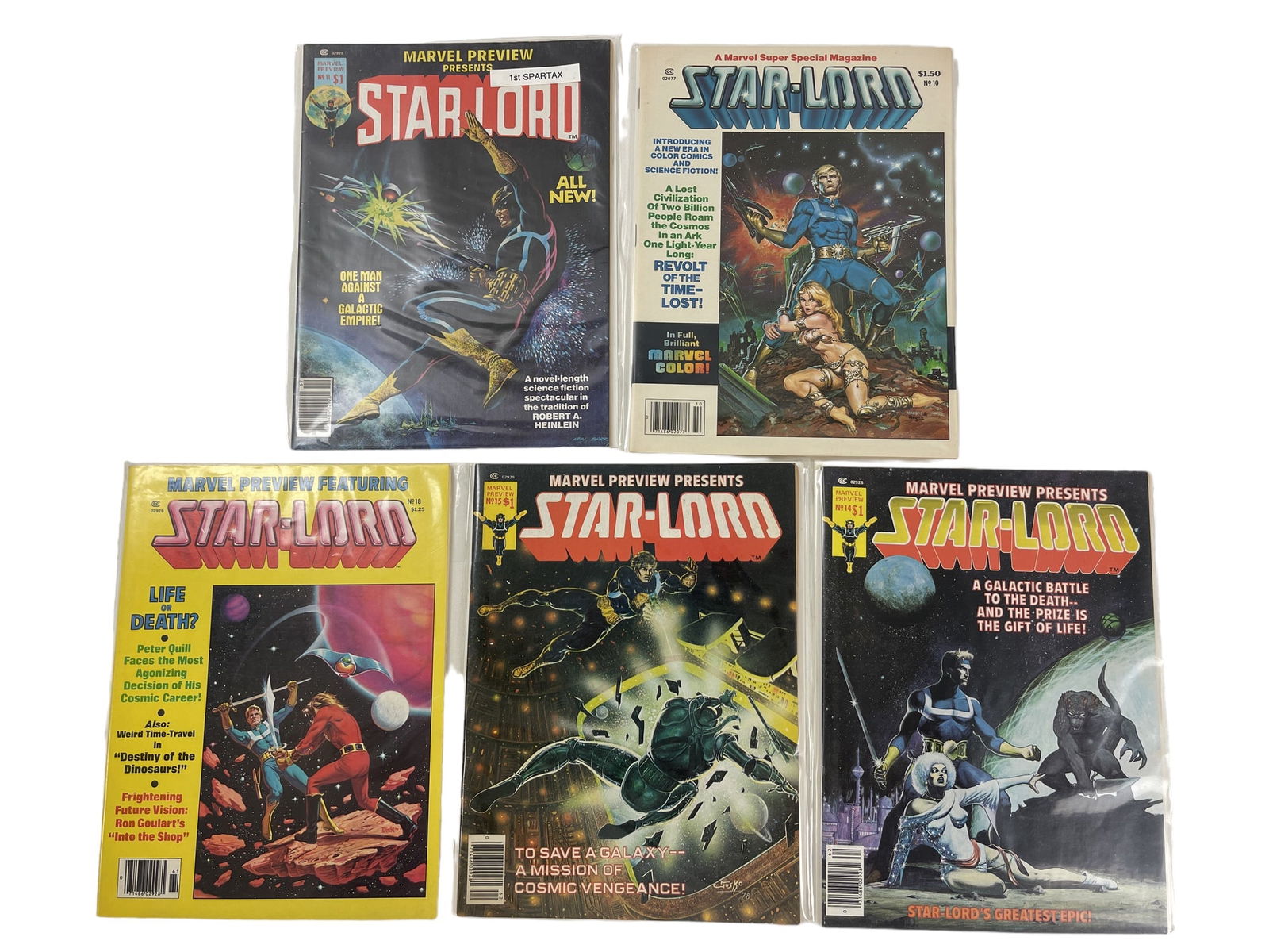 Marvel Star Lord Vintage Giant Size Comic Book Magazine Lot (1 of 3)