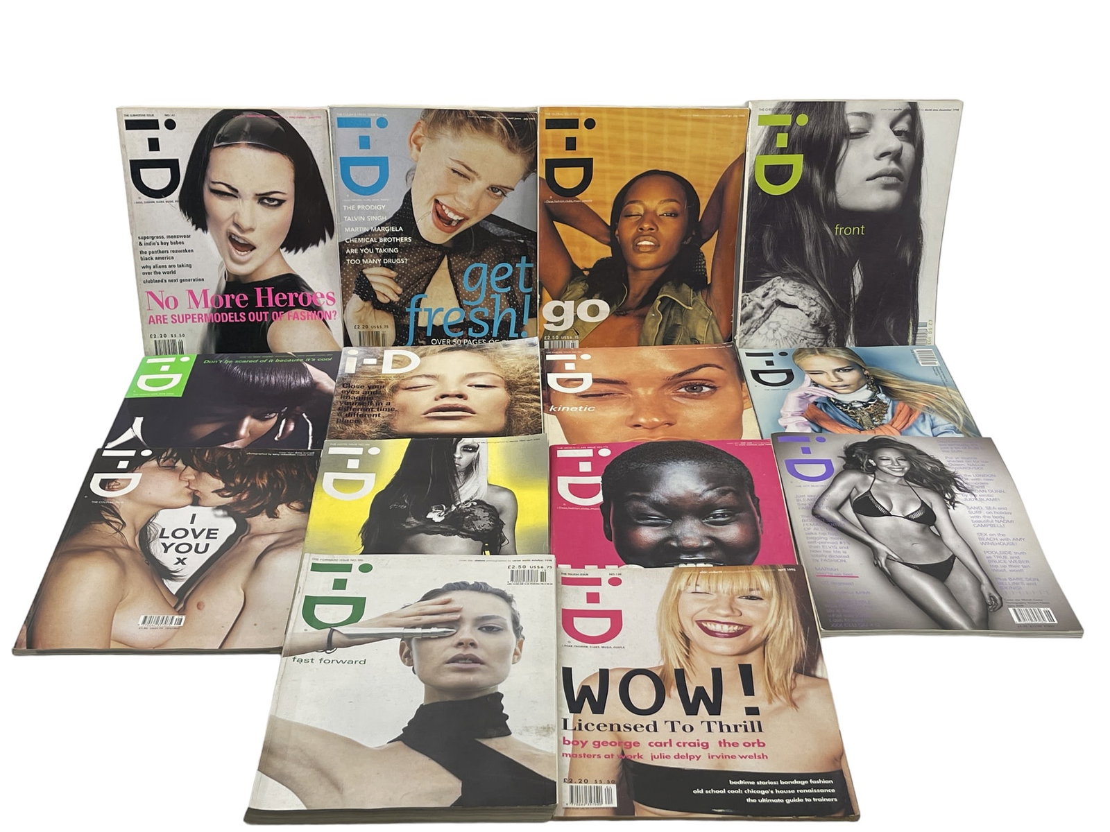 i-D Fashion Magazine Collection Lot: i-D Fashion Magazine Collection Lot of 14.