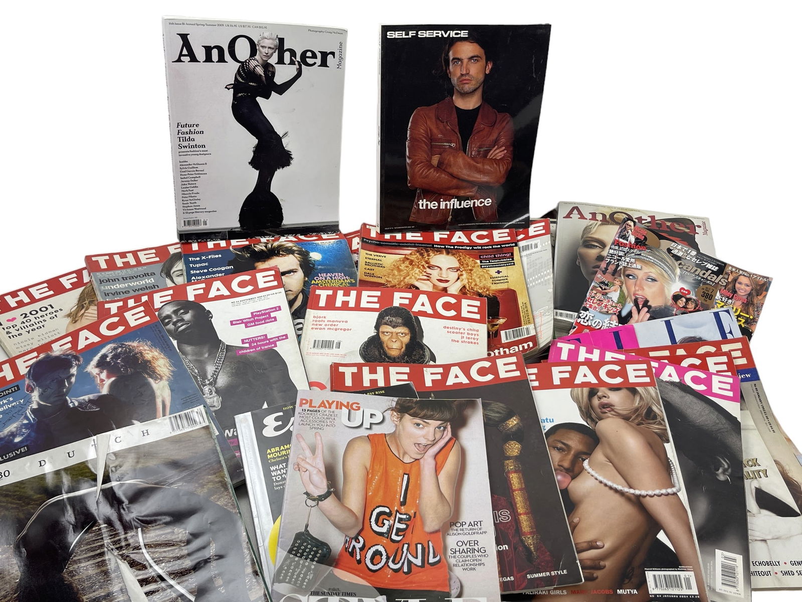 Large Fashion The Face Magazine Collection Lot (1 of 9)