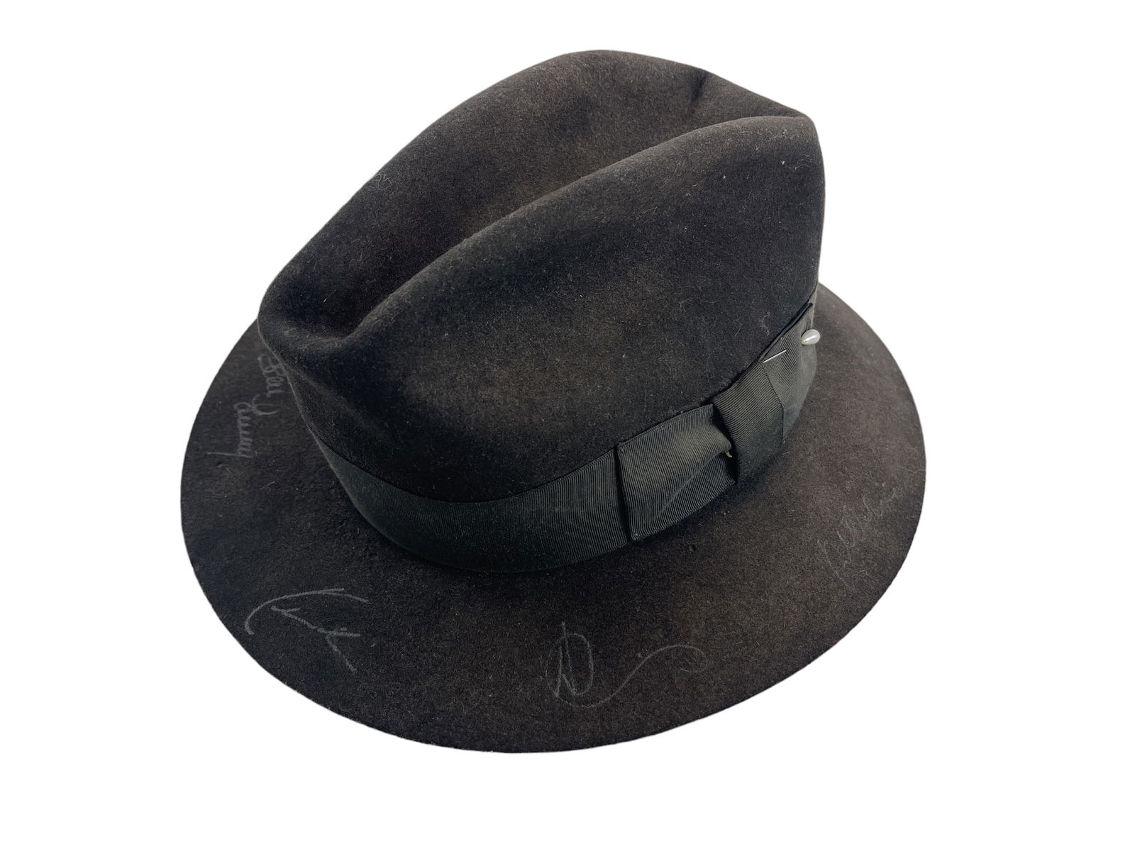 The Untouchables 1987 Movie Prop Hat Signed by Costner, Connery, De Palma, Garcia and De Niro (1 of 9)