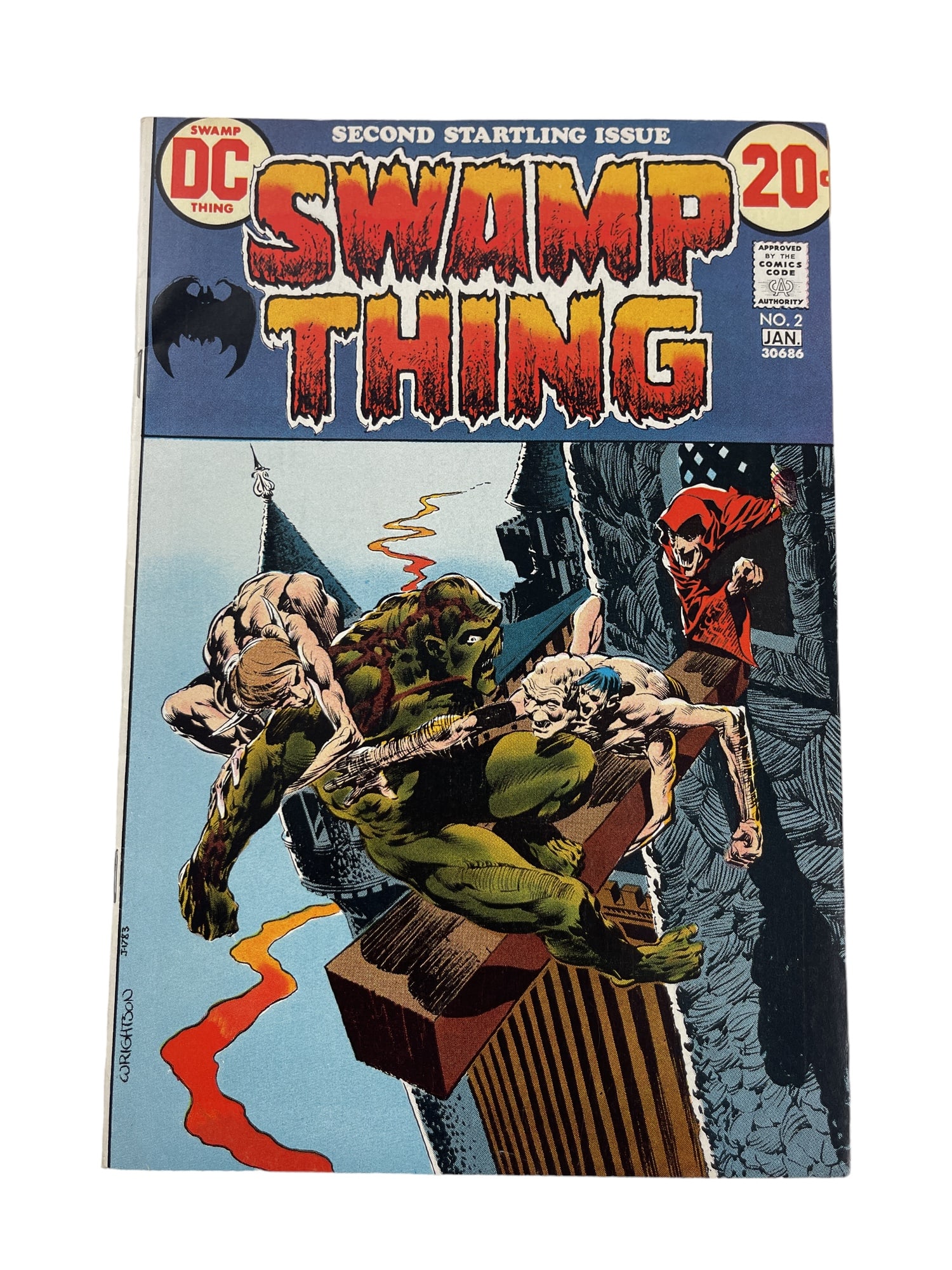 Swamp Thing #2 DC 1st Arcane App Comic Book (1 of 3)