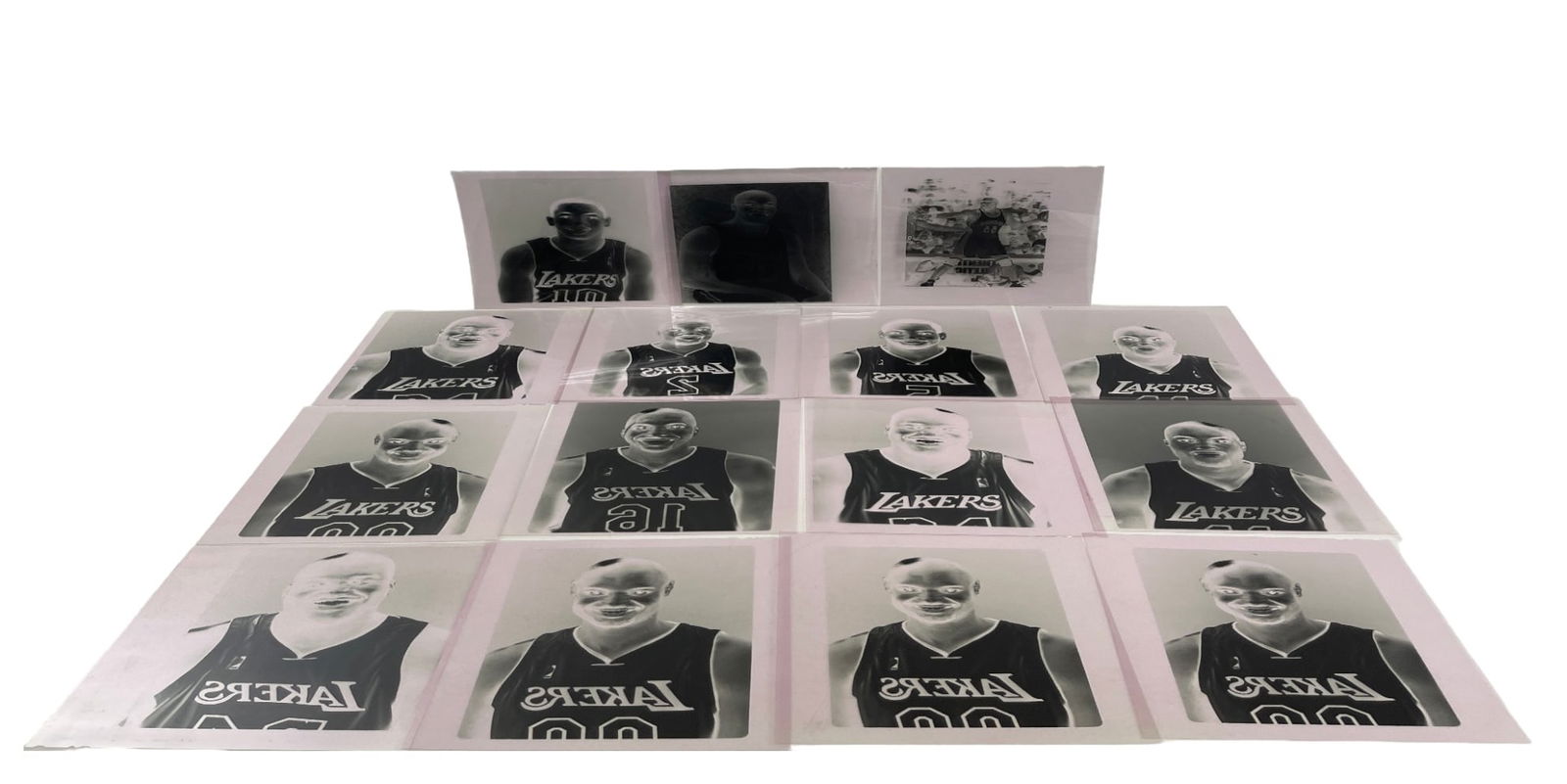 VINTAGE BASKETBALL PHOTO NEGATIVE COLLECTION LOT 15 8" X 10" (1 of 5)