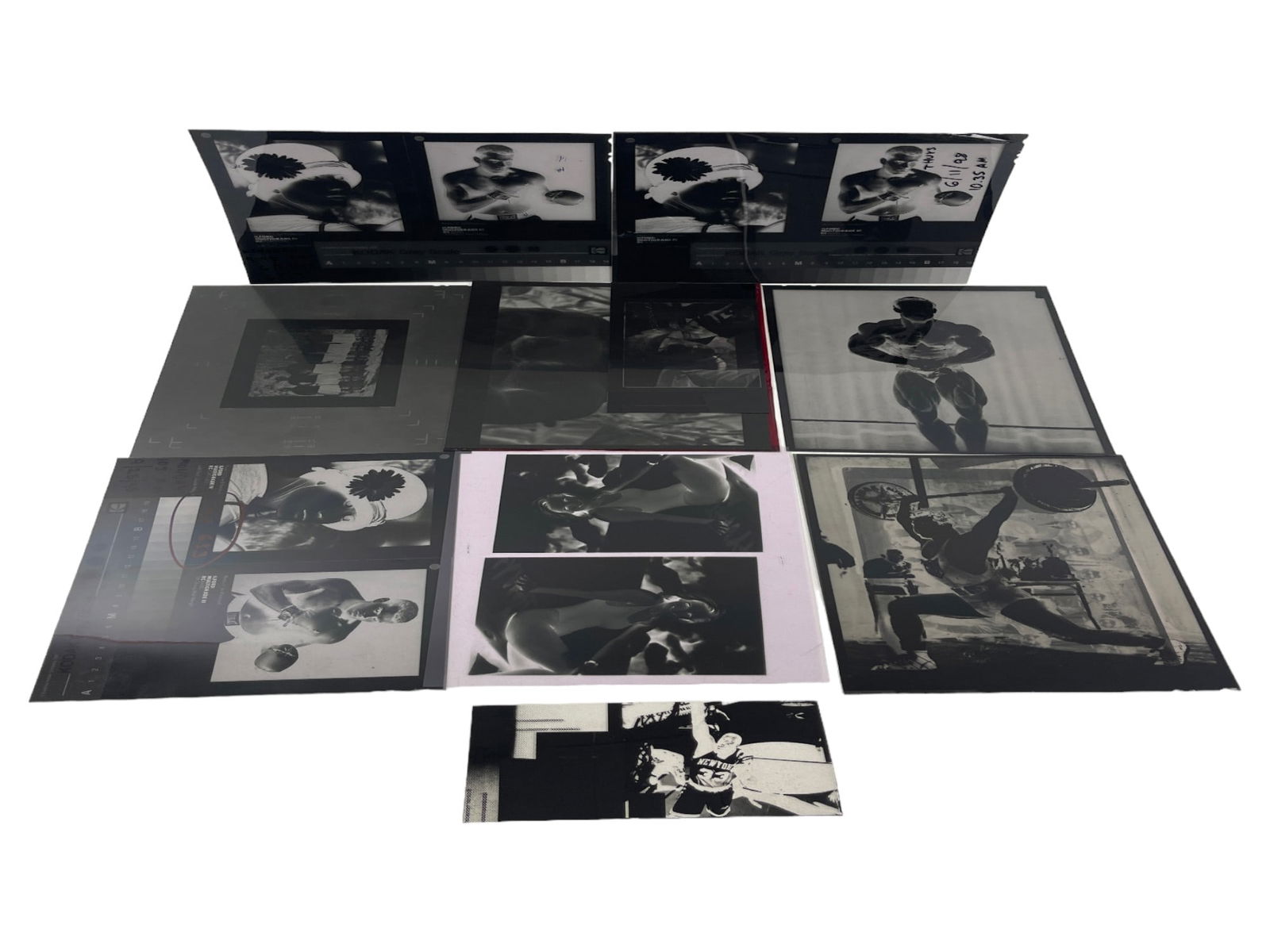 VINTAGE RARE PRESS KIT PHOTO NEGATIVE sports, basketball, football, soccer,  8" x 10" (1 of 5)