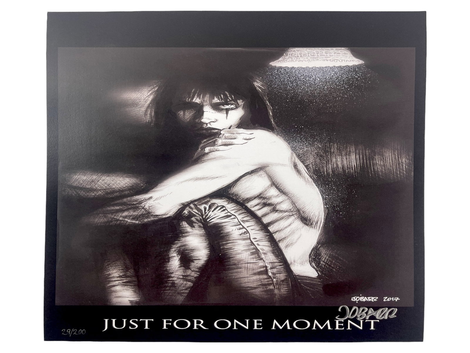 James Obarr signed The Crow poster limited edition 29/200: James Obarr signed The Crow poster limited edition 29/200 11" x 17"