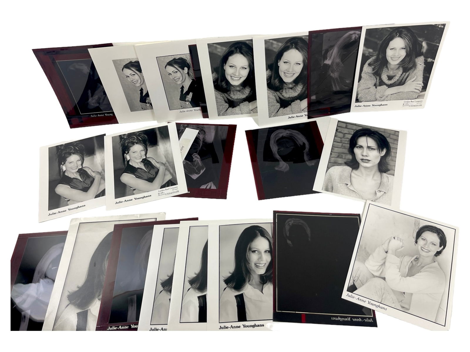 ORIGINAL PRESS KIT PHOTO WITH NEGATIVE MOVIE ACTRESS (1 of 8)