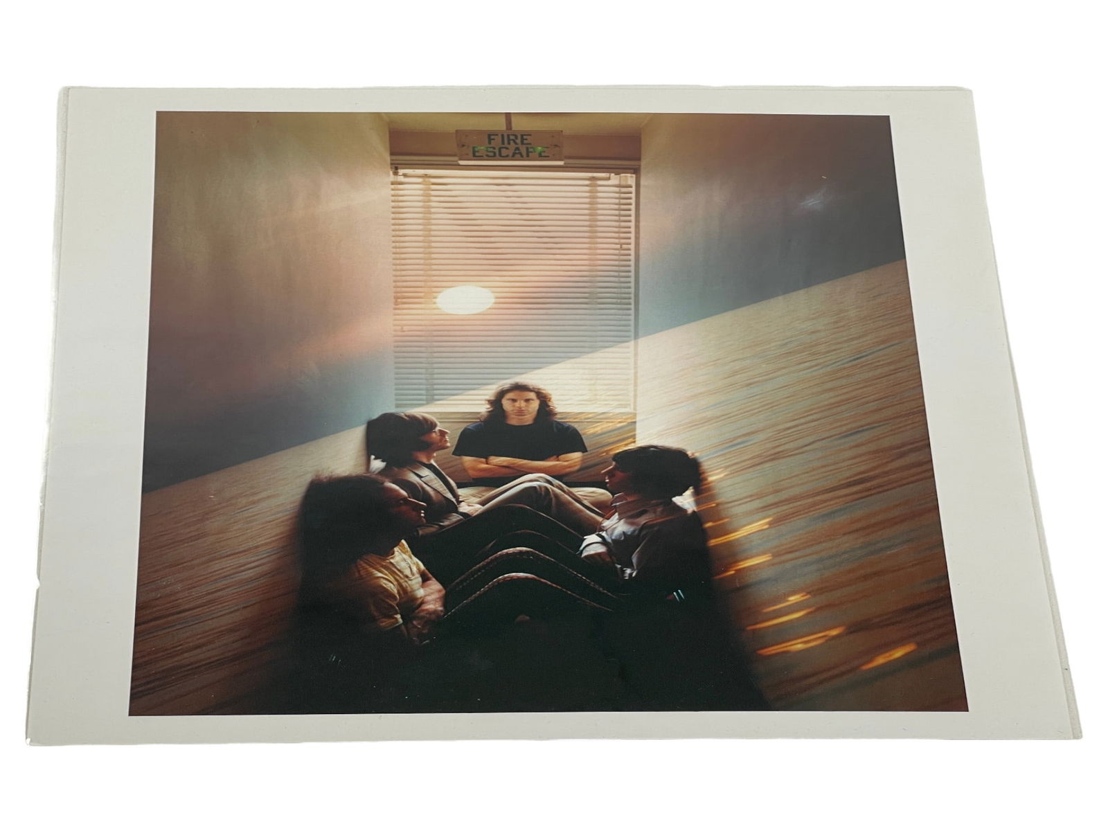 RARE VINTAGE JIM MORRISON COLOR PHOTO ART KANE ESTATE SIGNED BACK: VINTAGE JIM MORRISON COLOR PHOTO ART KANE ESTATE SIGNED BACK 11" X 14"