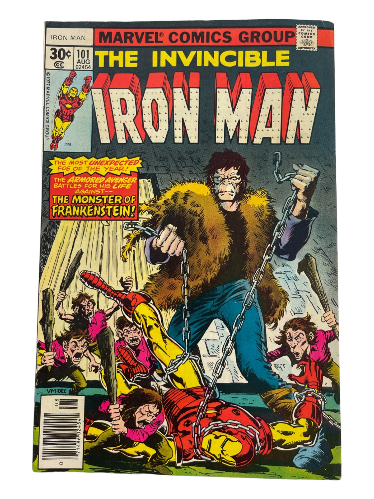 Iron Man #101 Marvel 1977 Comic Book (1 of 3)