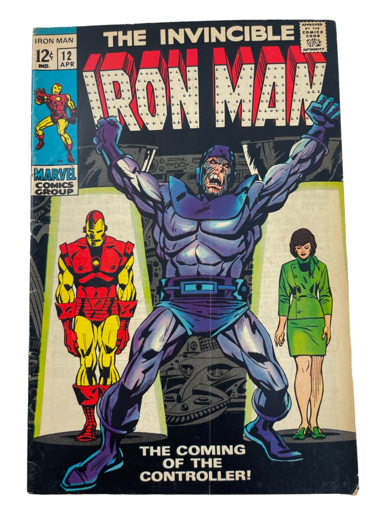 Iron Man #12 Marvel 1969 Comic Book (1 of 3)
