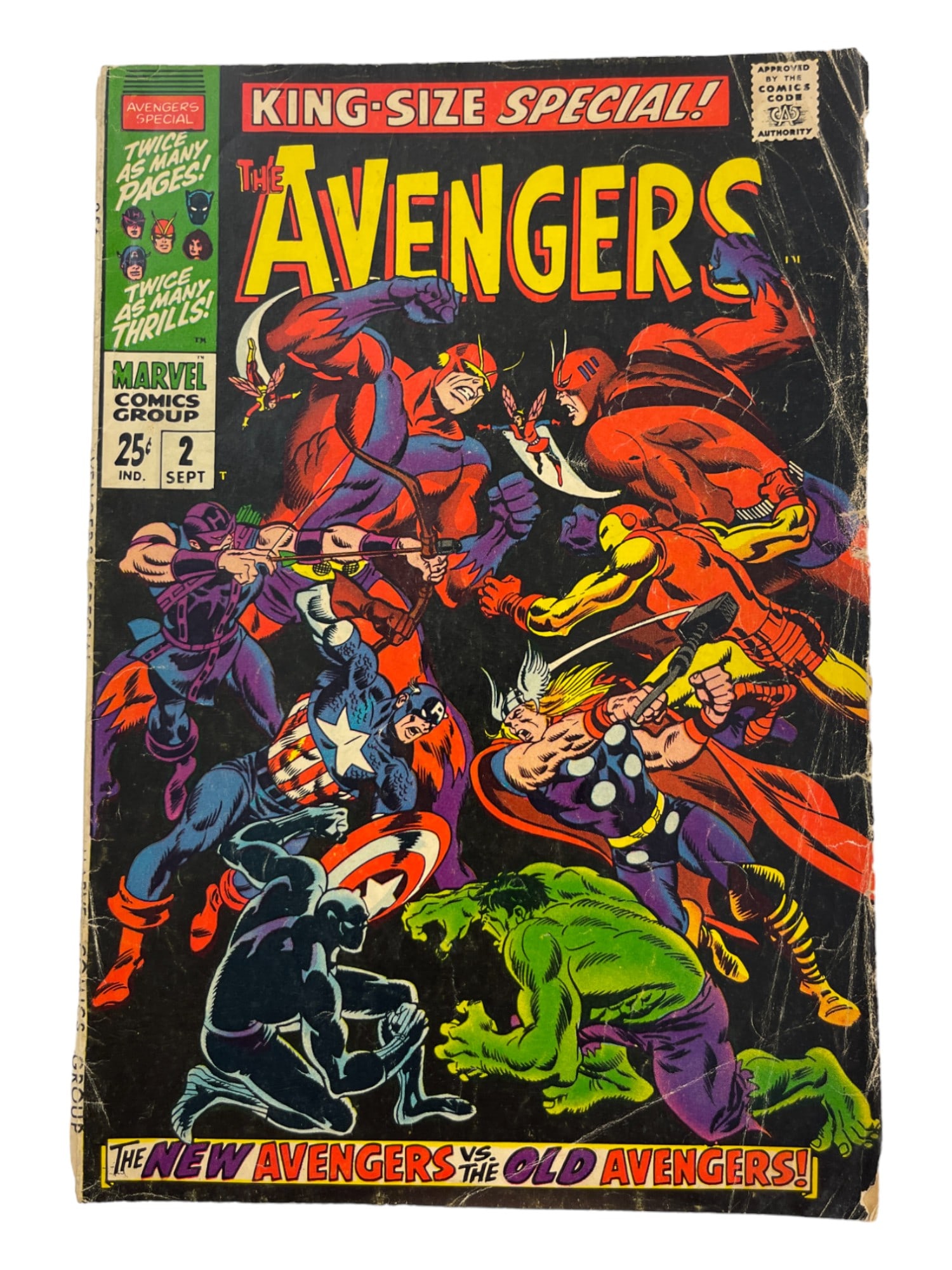 King-Size Special Avengers #2 Marvel 1st Scarlet Centurion Comic Book (1 of 3)