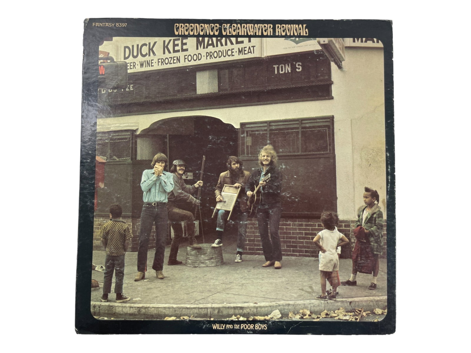 Creedence Clearwater Revival - Willy and the Poor Boys Fantasy 8397 Vintage Vinyl Record: Creedence Clearwater Revival - Willy and the Poor Boys Fantasy 8397 Vintage Vinyl Record