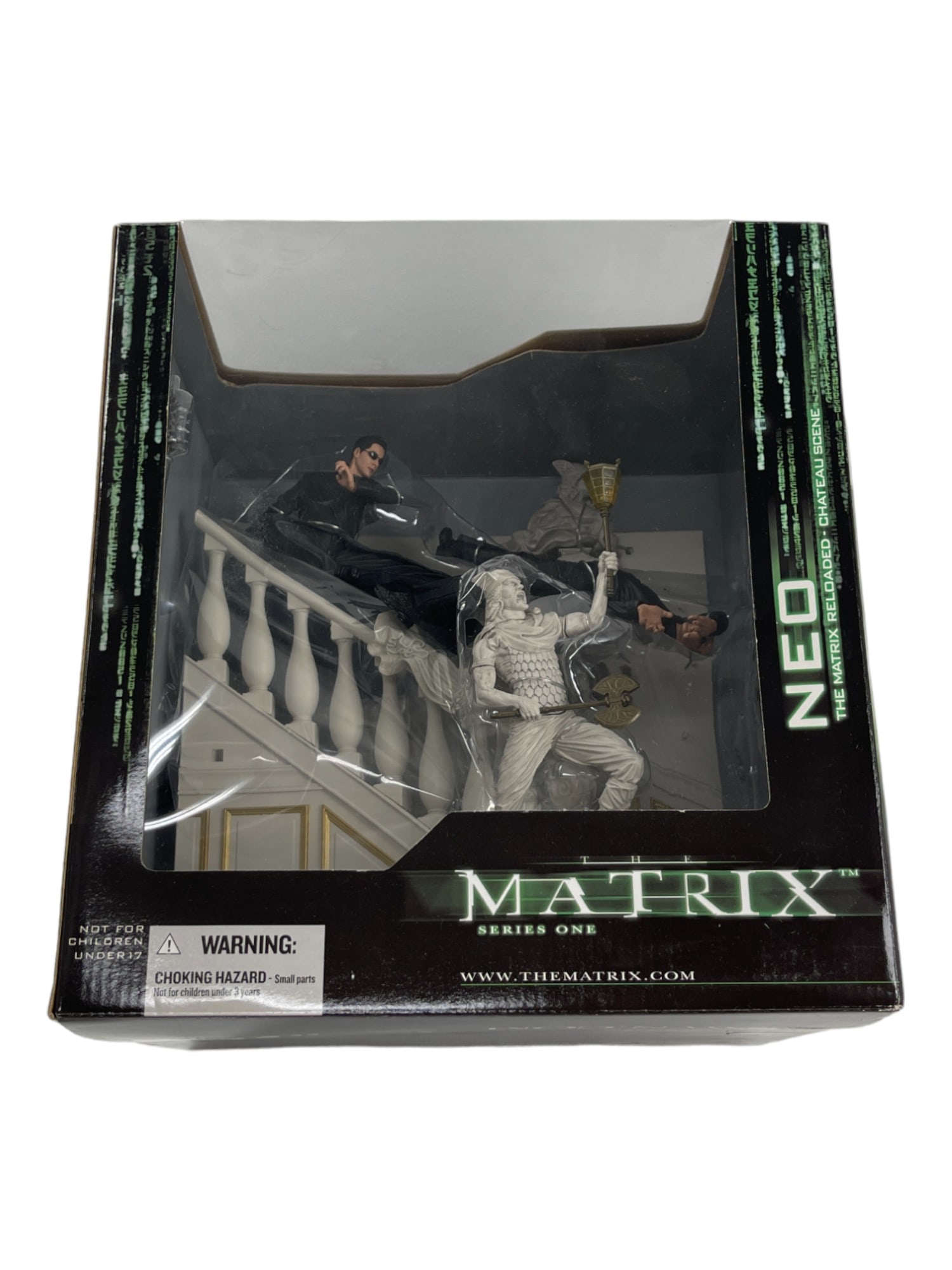 Matrix Reloaded McFarlane Toys Chateau Scene Scale Statue NIB: Matrix Reloaded McFarlane Toys Chateau Scene Scale Statue NIB