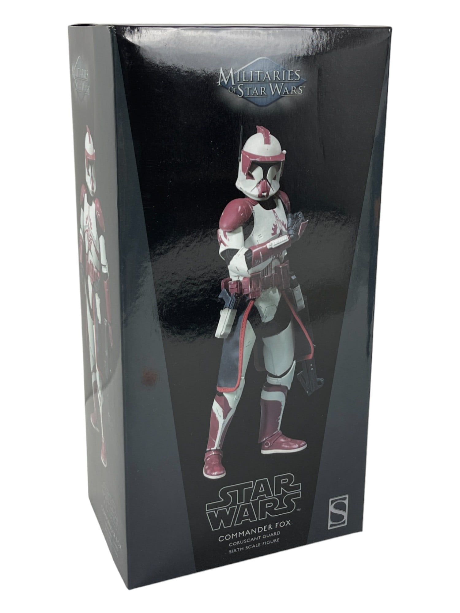 Star Wars Sideshow Collectible Commander Fox Coruscant Guard 1:6 Scale Figure NIB (1 of 8)