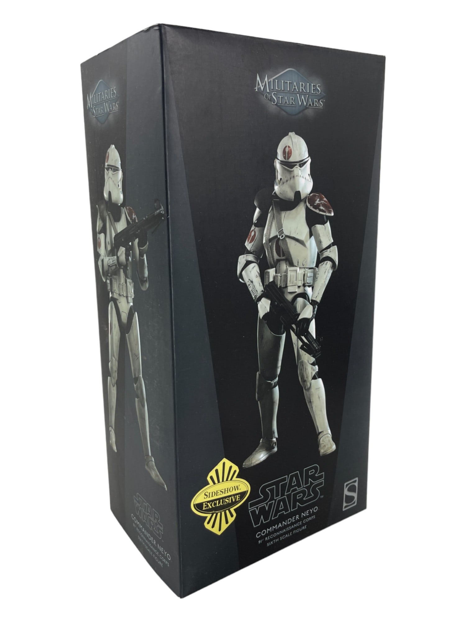 Star Wars Sideshow Exclusive Commander Neyo 91st Reconnsaissance Corps 1:6 Scale Figure NIB (1 of 8)