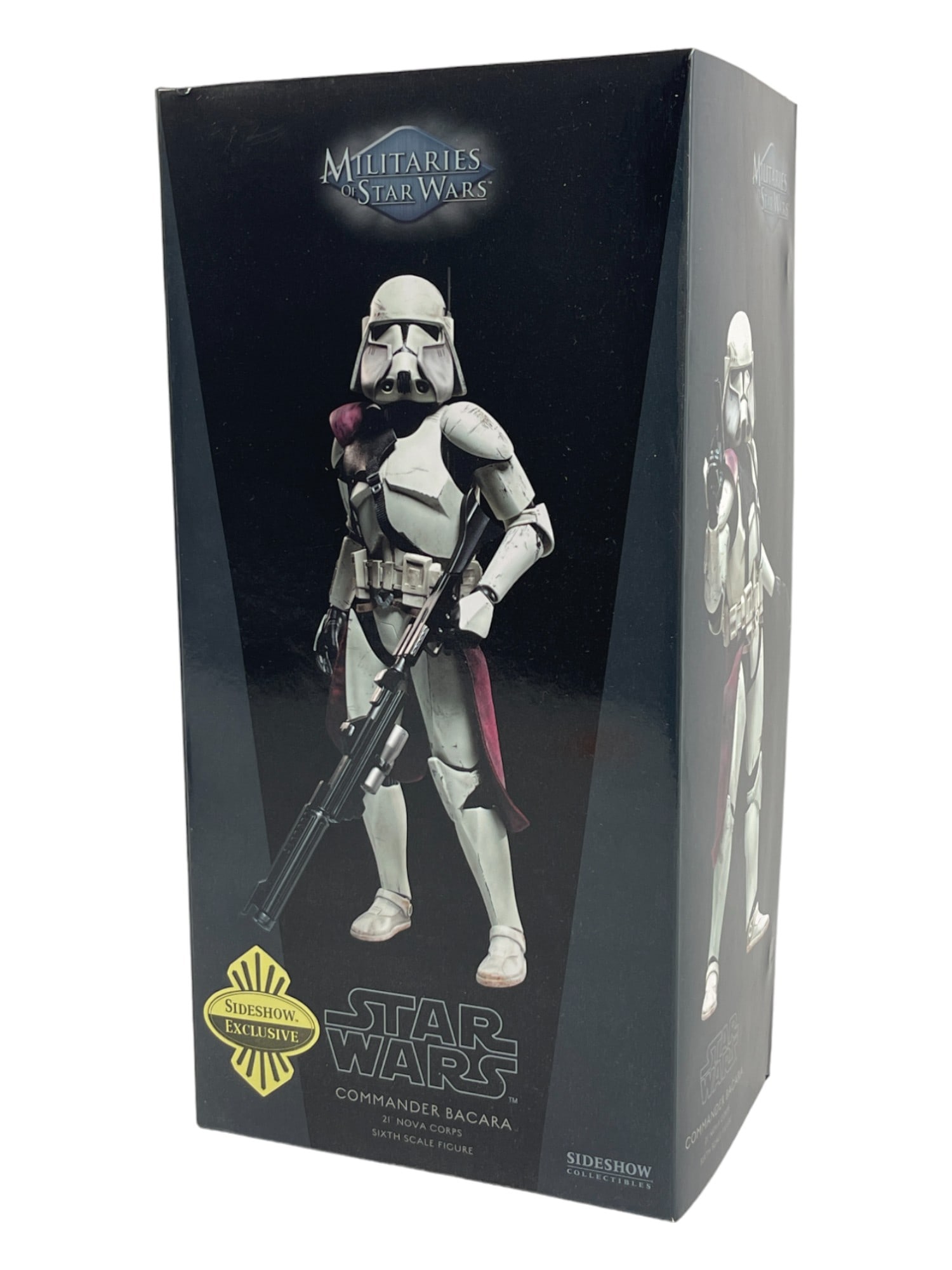 Star Wars Exclusive Commander Bacara 21st Nova Corps 1:6 Scale Figure NIB (1 of 8)