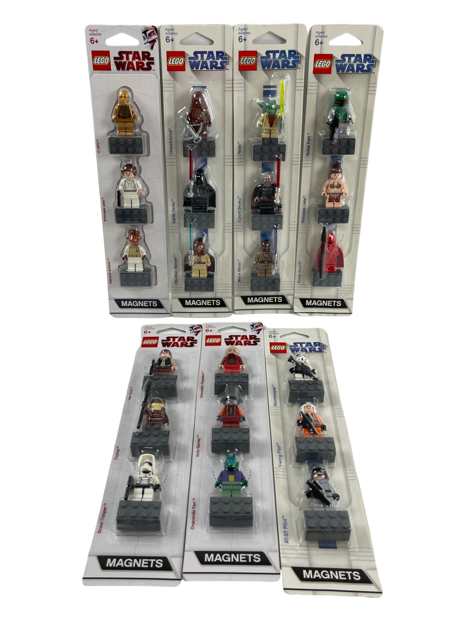 LEGO Star Wars Magnets Collection Lot (1 of 5)