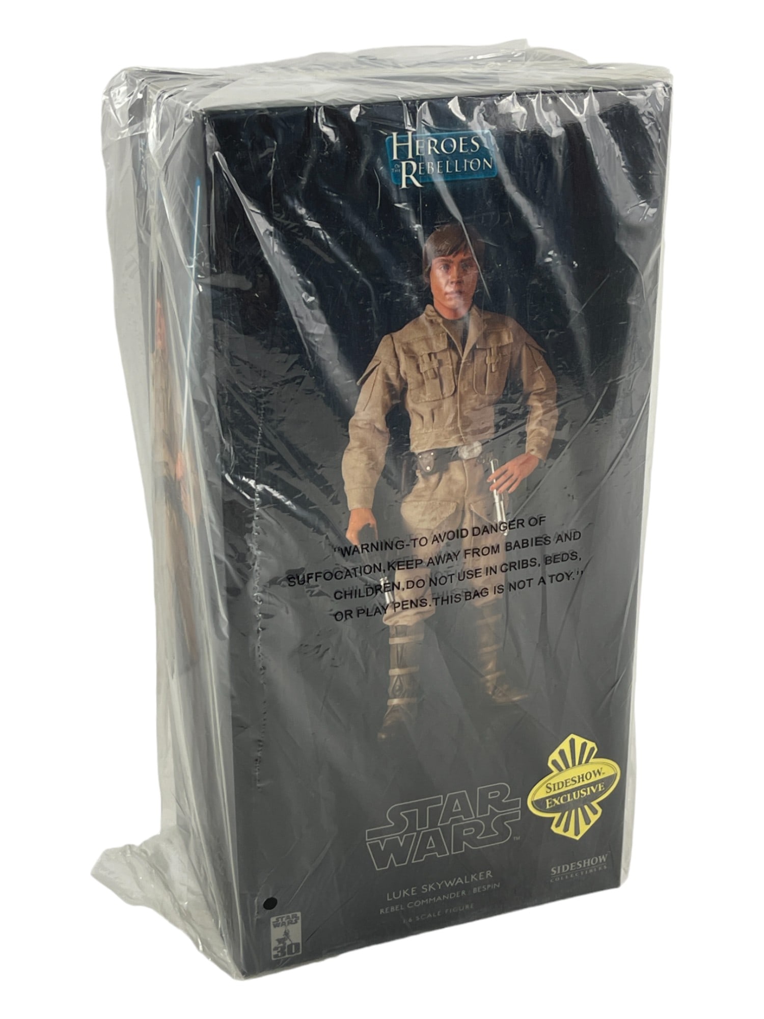 Star Wars Luke Skywalker Rebel Commander: Bespin 1:6 Scale Figure NIB Sideshow Exclusive (1 of 8)