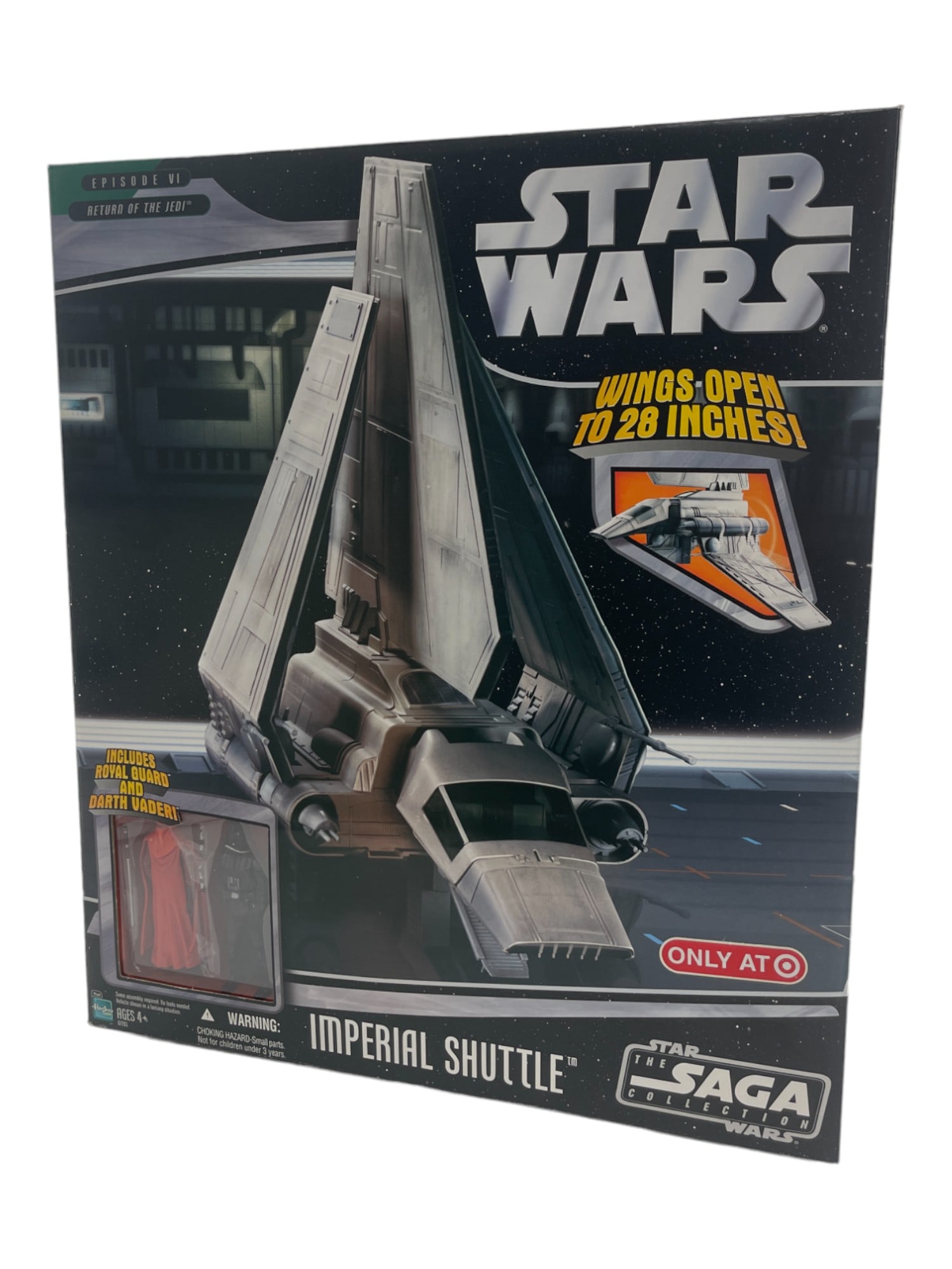 Star Wars Return of the Jedi Saga Collection Imperial Shuttle w/ Royal Guard and Darth Vader NIB (1 of 8)
