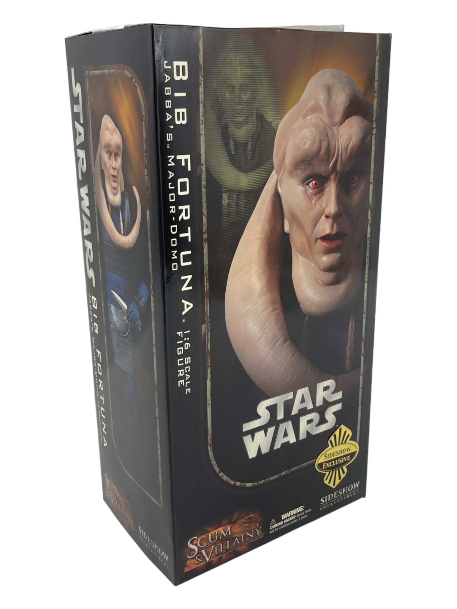 Star Wars Bib Fortuna Sideshow Exclusive 1:6 Scale Figure NIB (1 of 6)