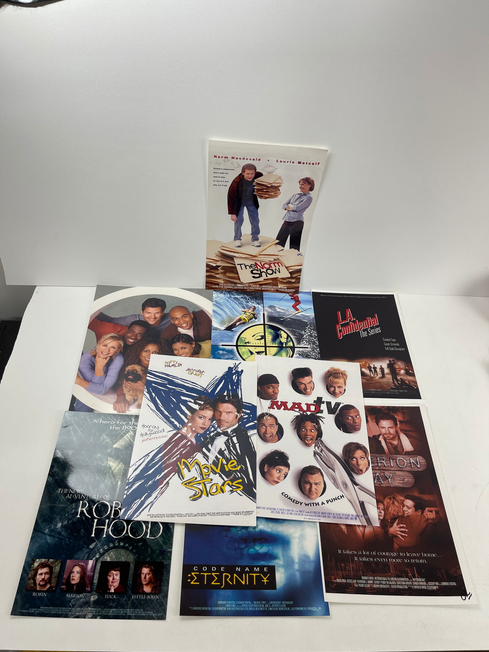 ORIGINAL WARNER BROS. MOVIE POSTER ART PROOF HIGH QUALITY PHOTO PRODUCTION LOT 9 (1 of 7)