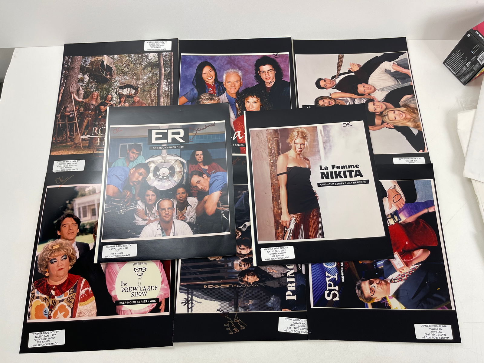 ORIGINAL WARNER BROS. MOVIE POSTER ART PROOF HIGH QUALITY PHOTO PRODUCTION LOT (1 of 10)