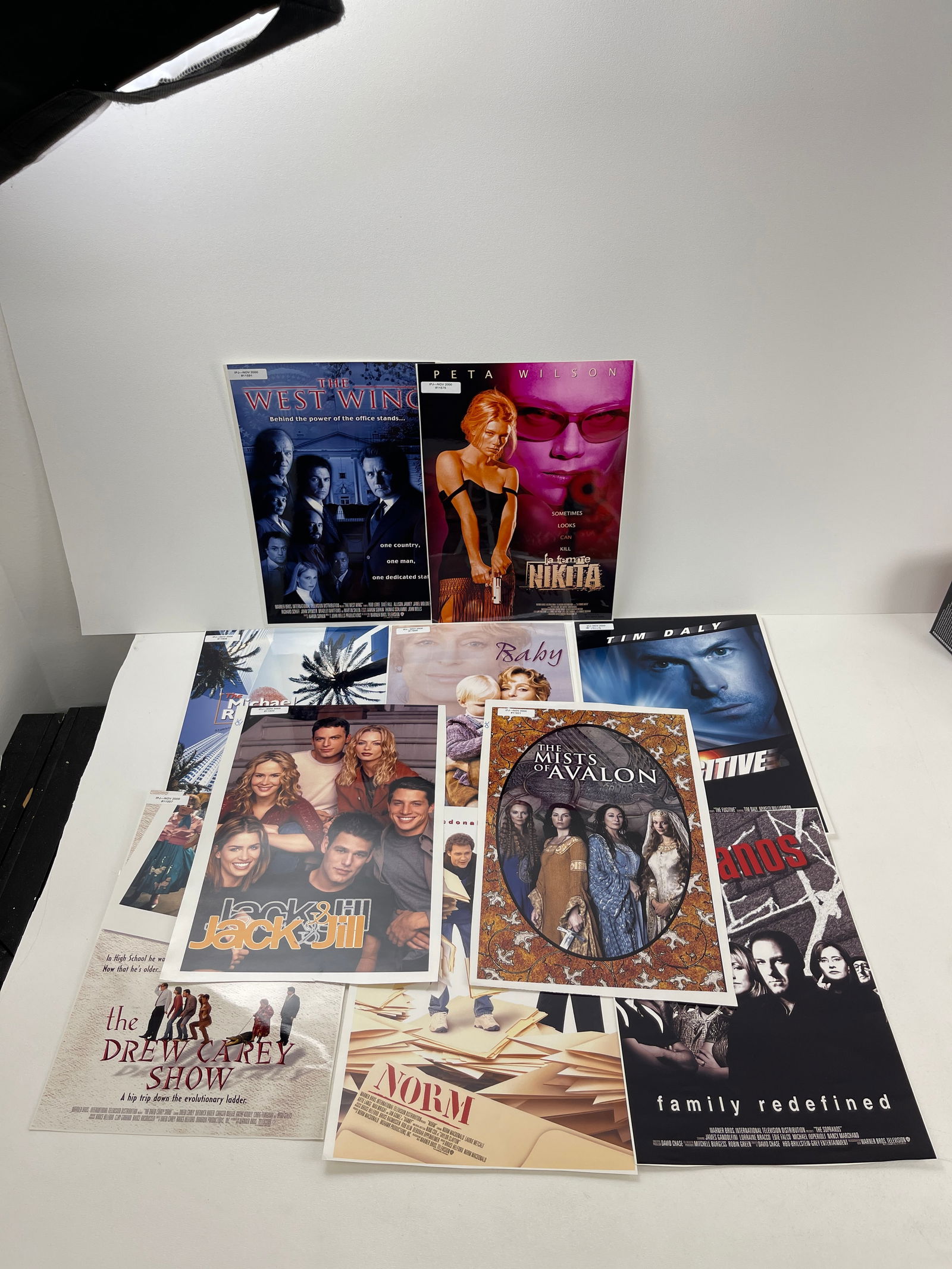 ORIGINAL WARNER BROS. MOVIE POSTER ART PROOF HIGH QUALITY PHOTO PRODUCTION LOT (1 of 6)