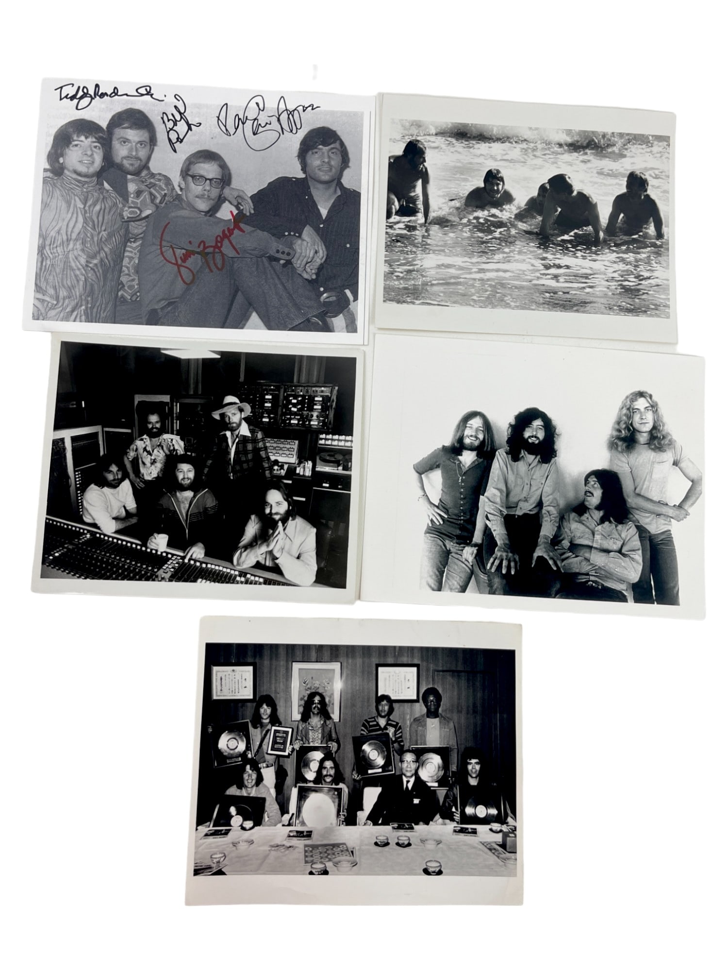 BLACK AND WHITE PHOTOGRAPHY VANILLA FUDGE CARMINE APPICE TIM BOGERT MARK STEIN VINCE OZZY OSBOURNE (1 of 9)