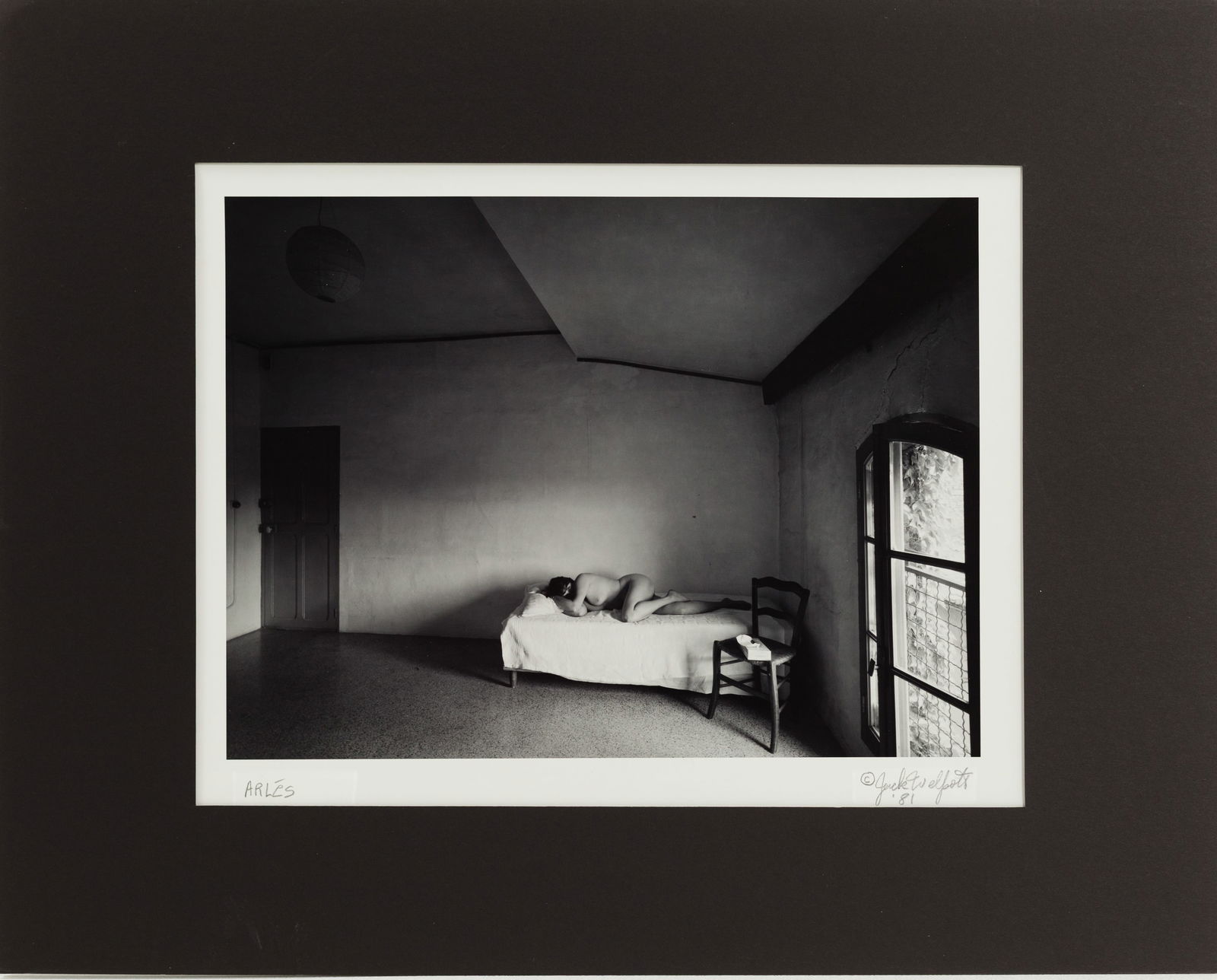 Jack Welpott Sbine, Arles (1981) Silver Gelatin Photo (1 of 5)