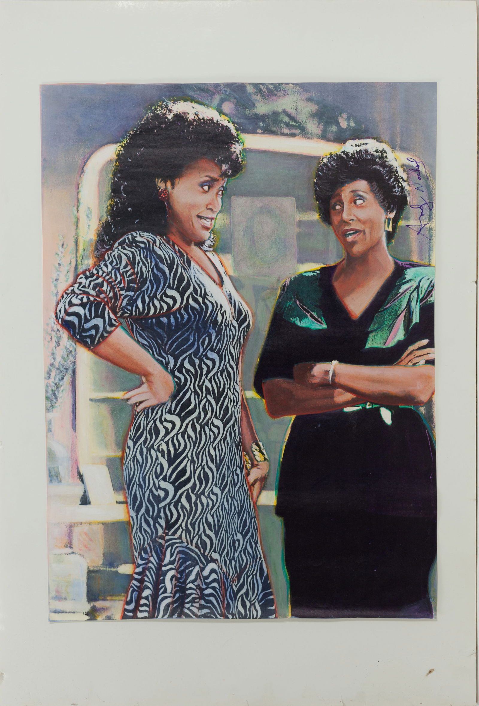 Andy Warhol - Hand Signed Silkscreen Mounted to Board (1 of 3)