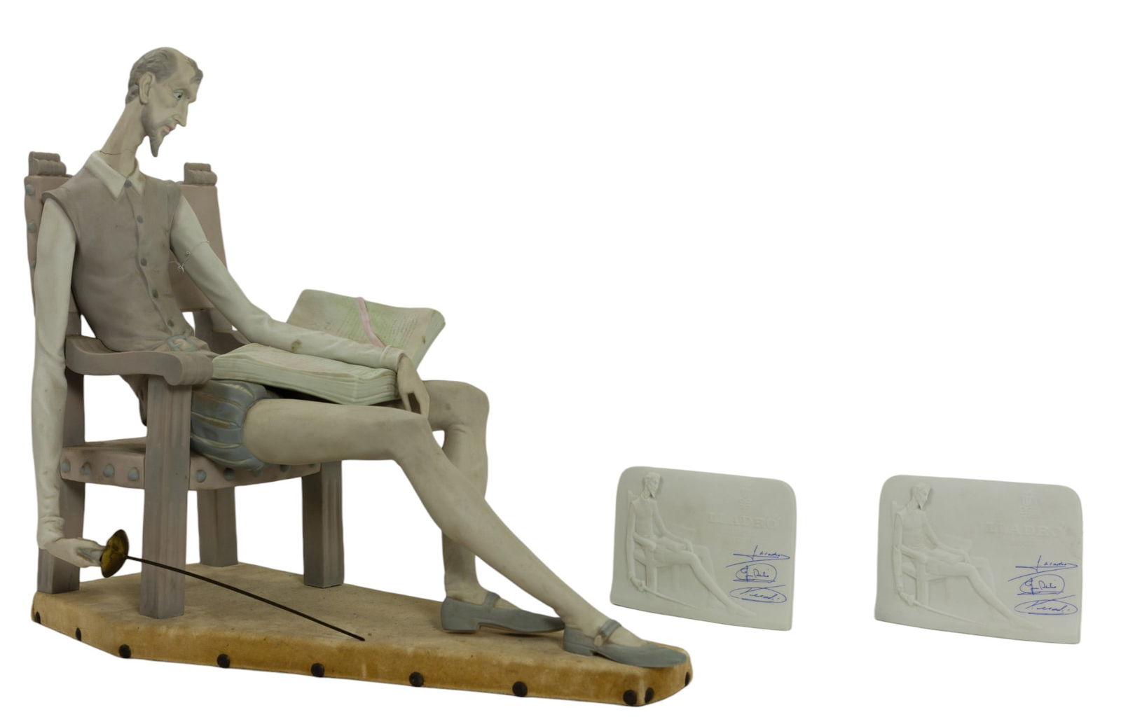 LLADRO Don Quixote Porcelain Statue Figure (1 of 7)