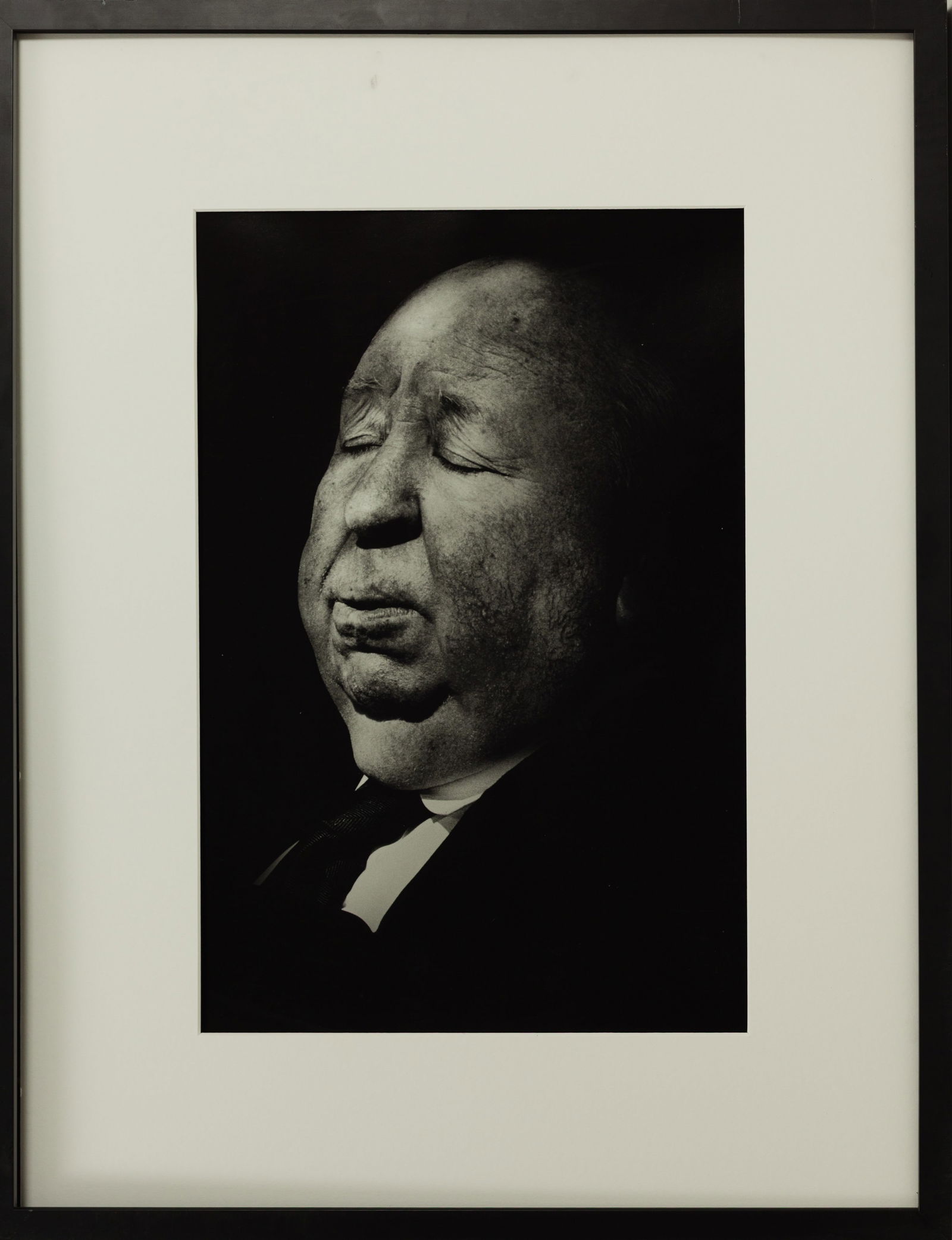 Steve Banks Original Photo of Alfred Hitchcock Signed and Stamped (1 of 4)