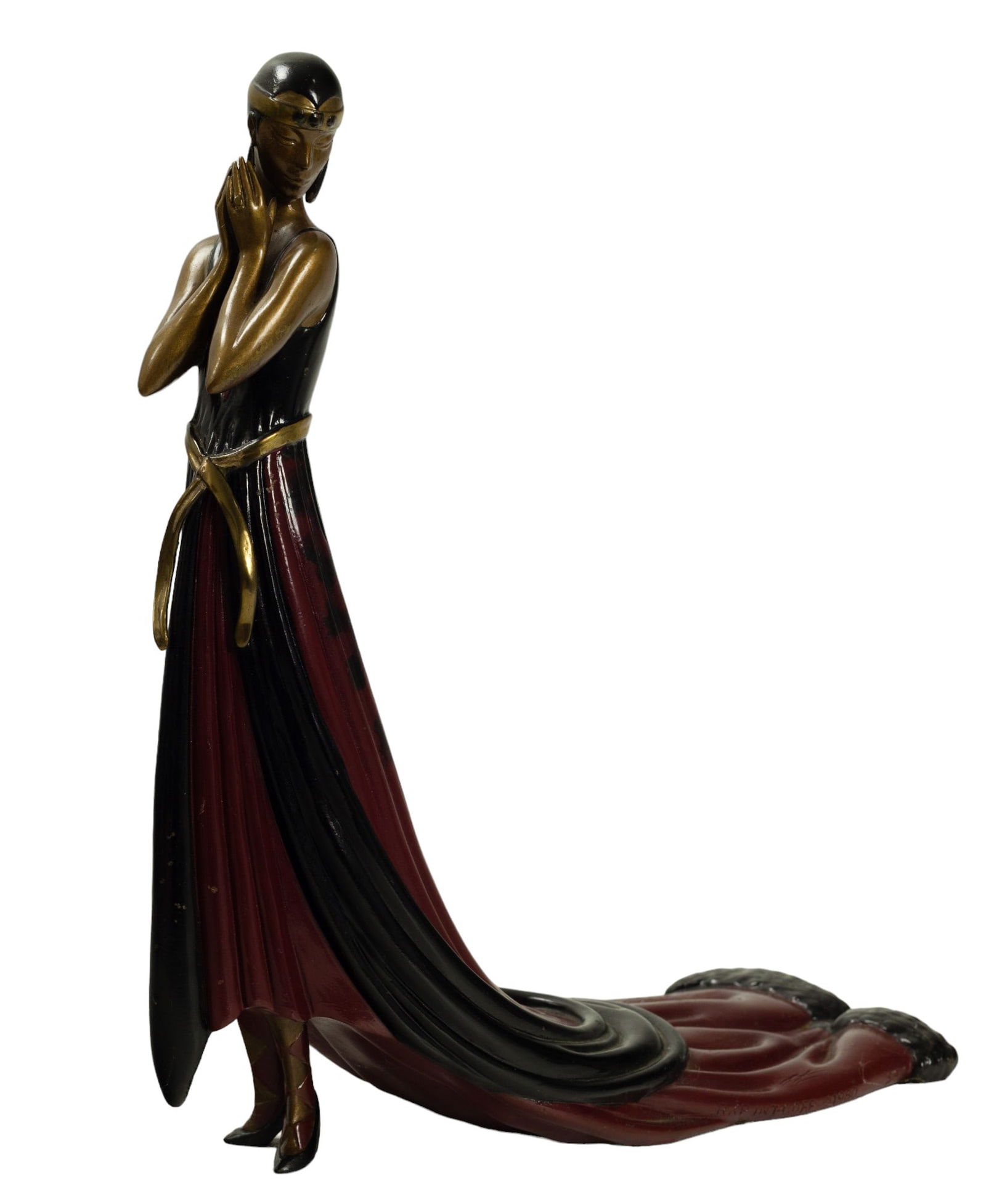 ERTE - Bronze Statue 'Splendor' 1980s (1 of 4)