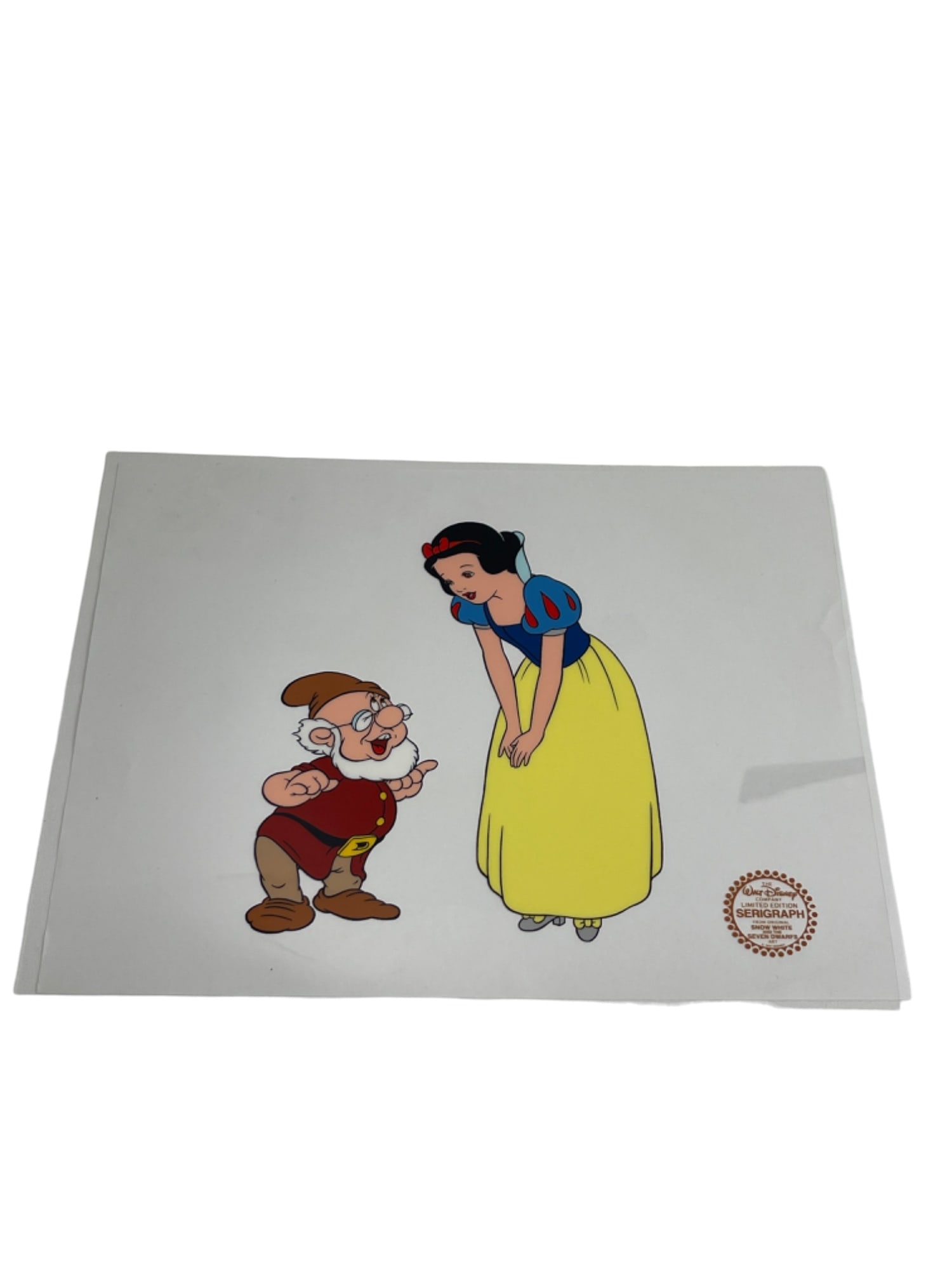 Disney Animation Cel Snow White and the Seven Dwarfs Sericel (1 of 4)