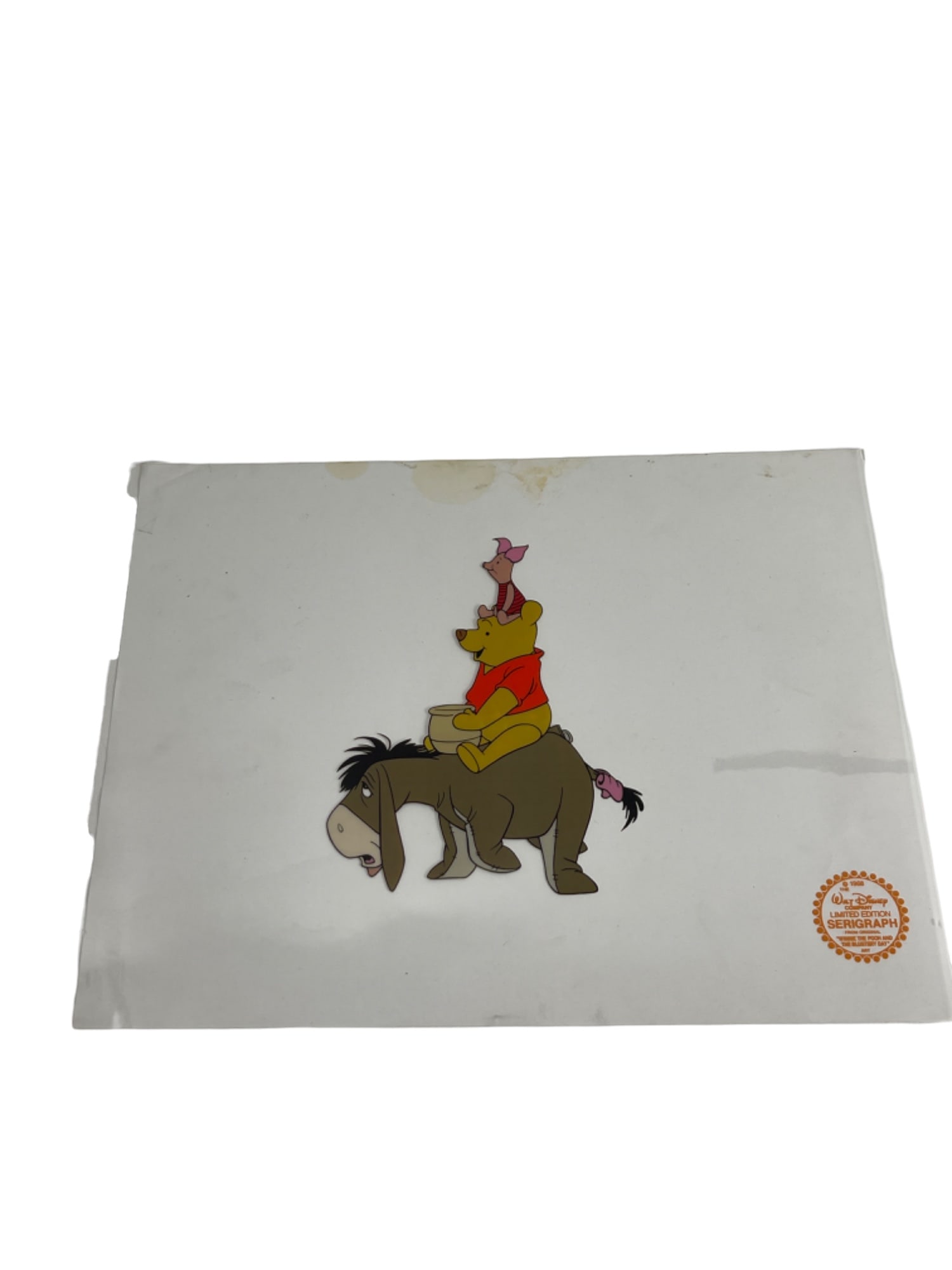 Disney Animation Cel Winnie The Pooh  Sericel (1 of 5)