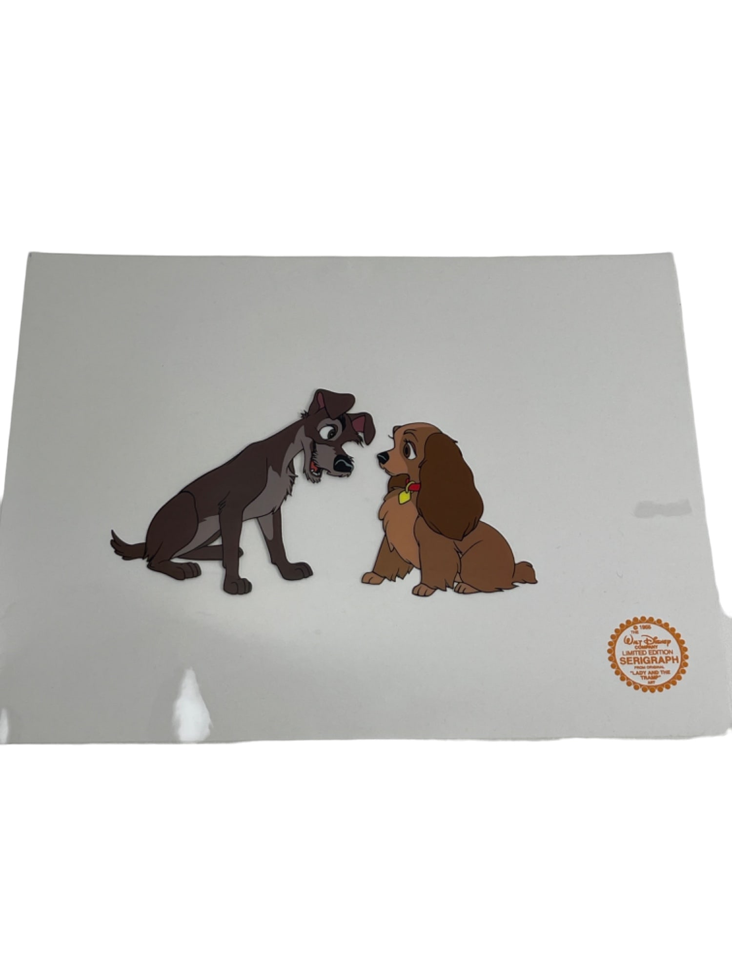 Disney Animation Cel  Lady and the Tramp  Sericel (1 of 5)