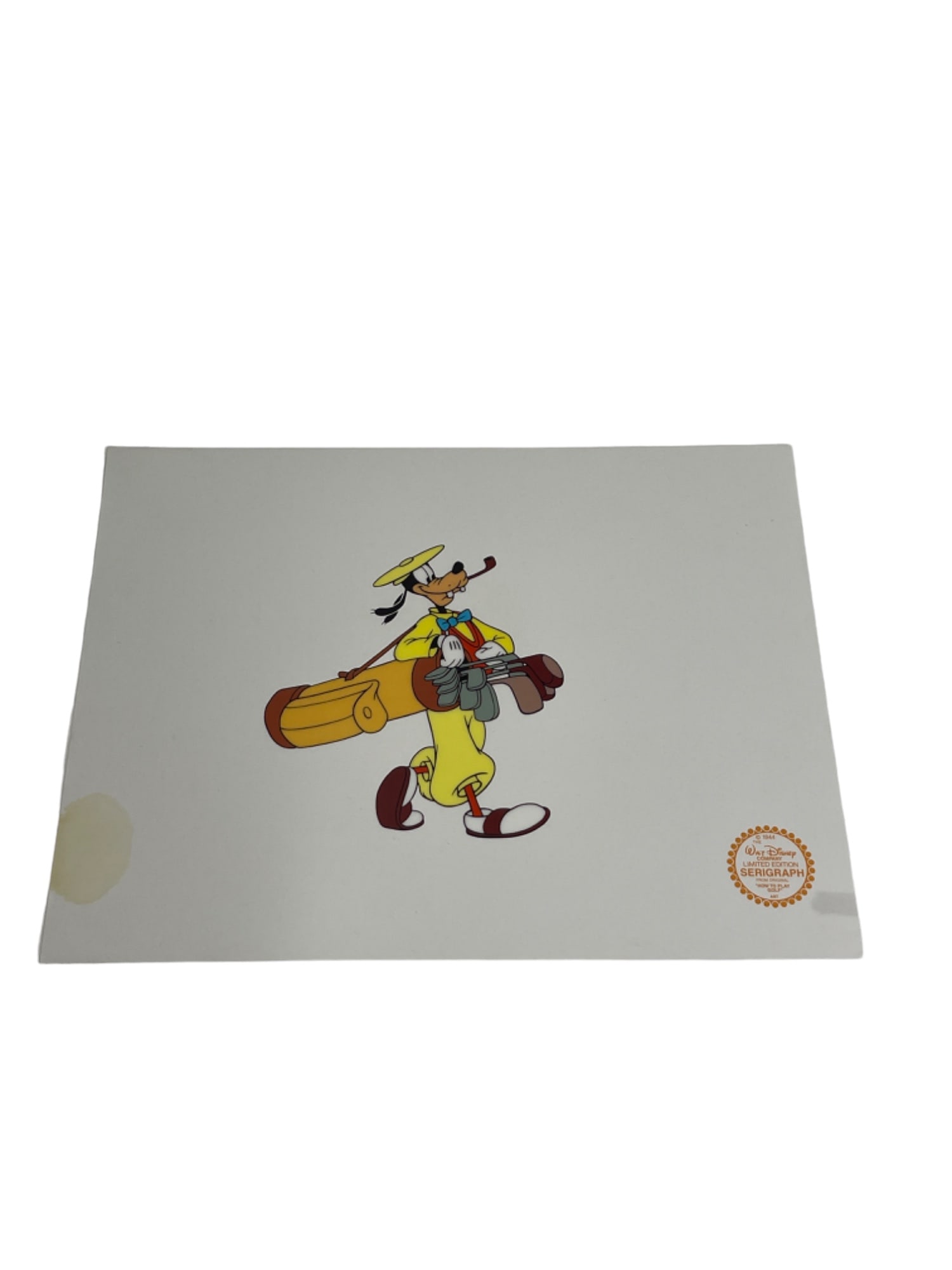 Disney Animation Cel  Goofy Golf  Sericel (1 of 4)