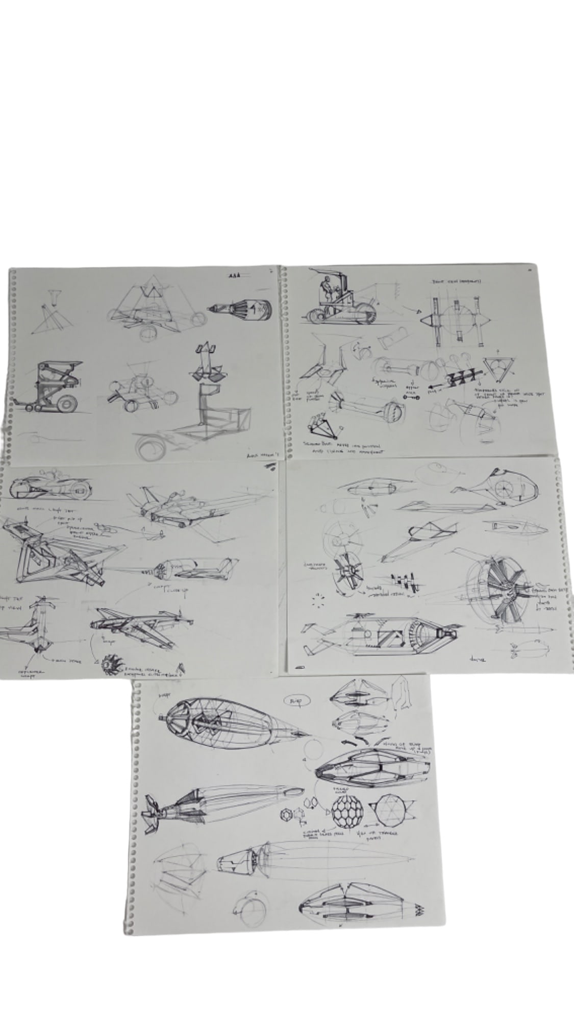 DISNEY TRON ANIMATION HAND DRAWING SKETCH ART ORIGINAL RARE STORYBOARD LOT (1 of 6)