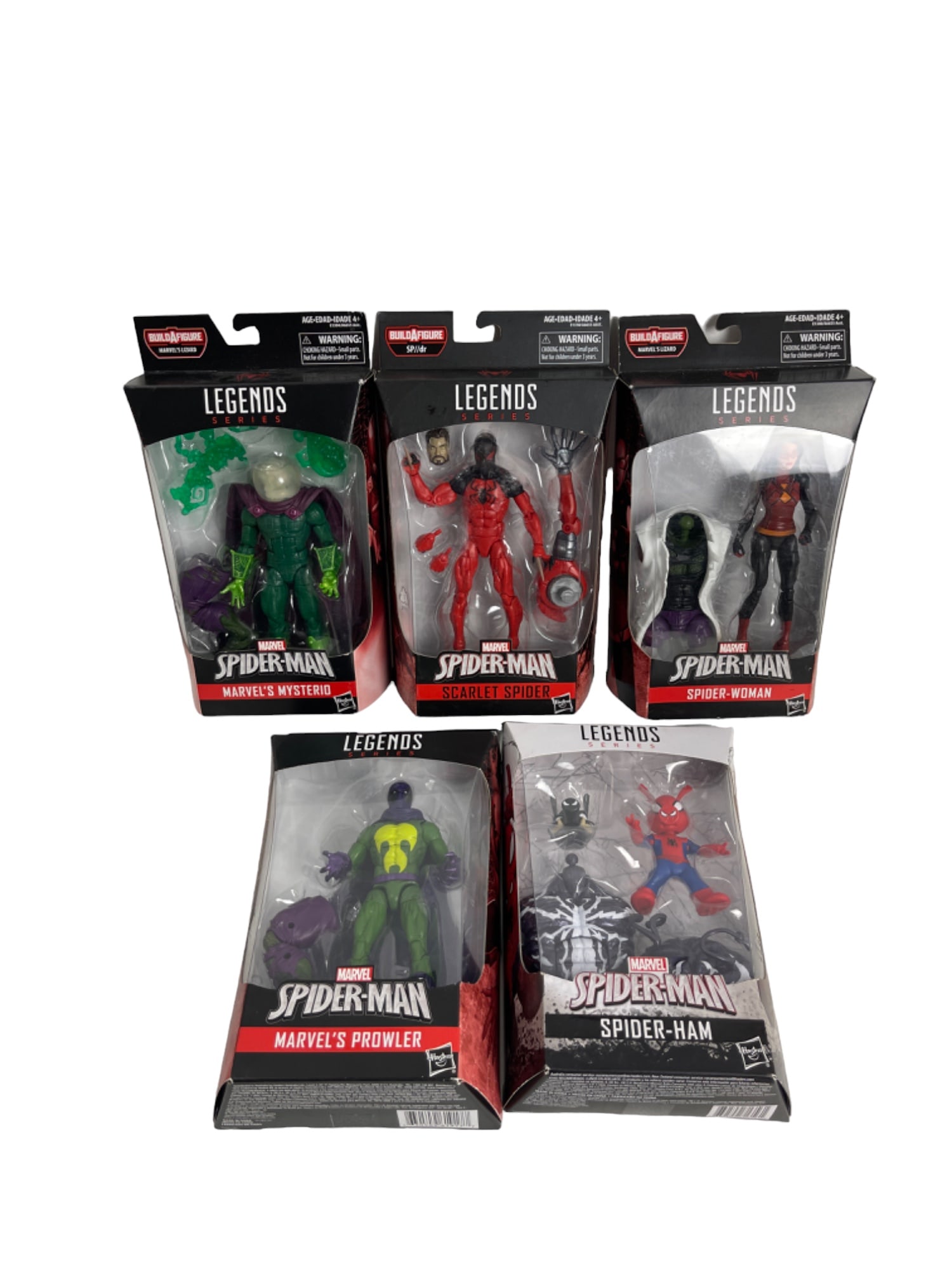 Marvel Legends Series Spider-Man Series Action Figures NIB (1 of 6)