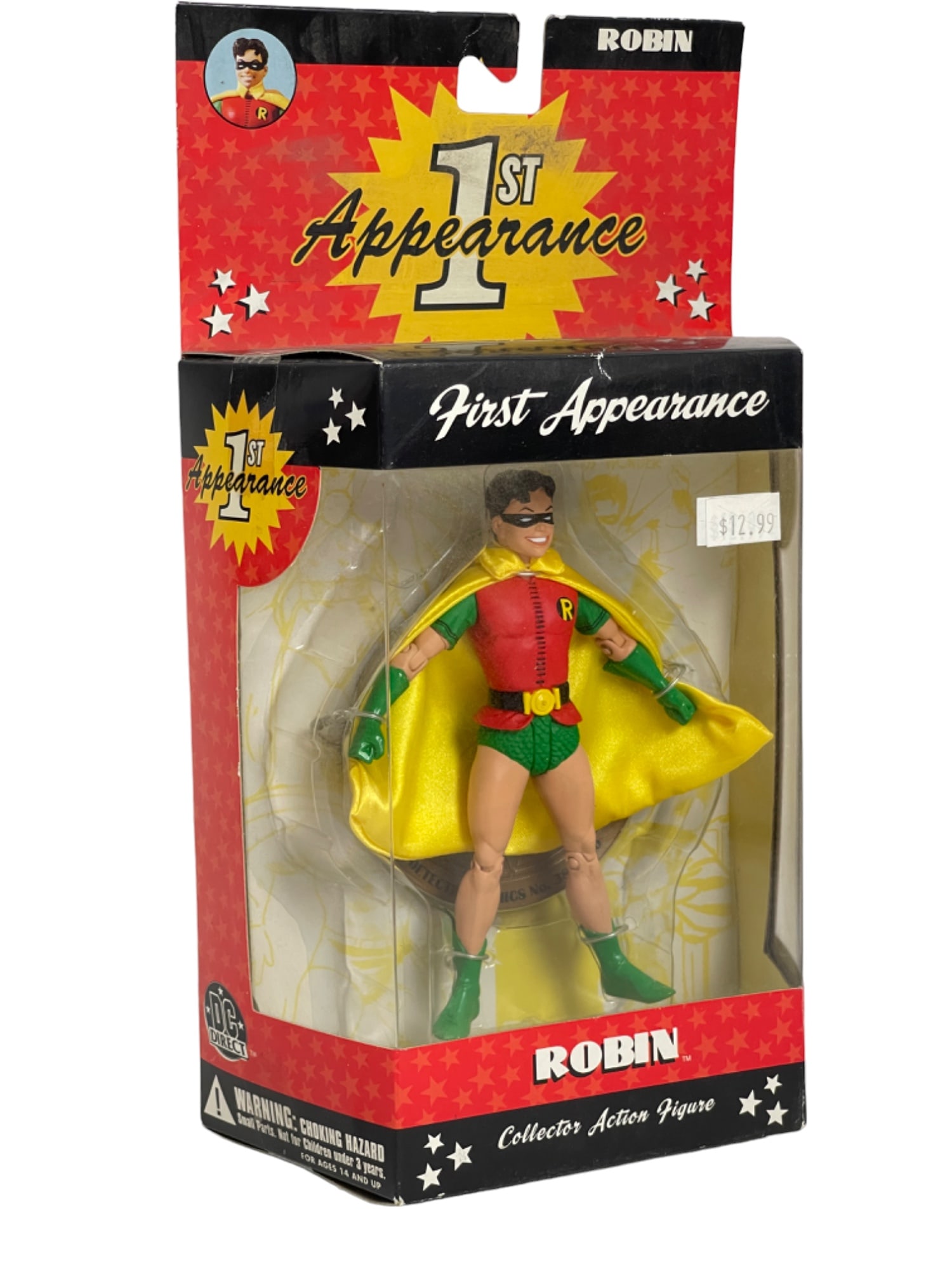 DC Direct 1st Appearance Robin From Detective Comics #38 Action Figure NIB (1 of 4)