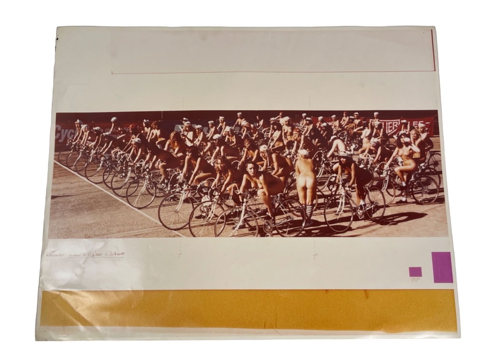 Queen - Bicycle Race Album Cover Printers Proof (1 of 7)