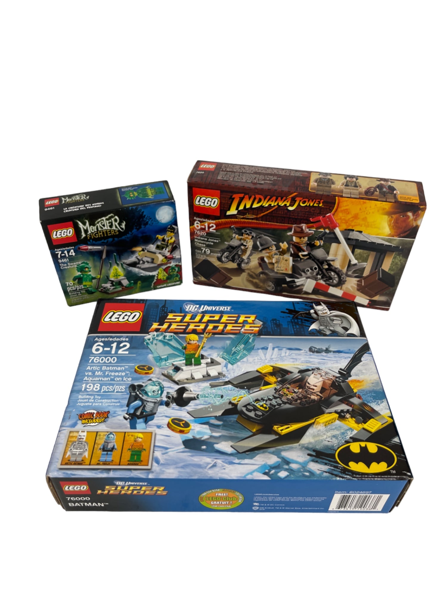 Lego 7620, 9461, 76000 Collection Lot of 3: Lego 7620, 9461, 76000 Collection Lot of 3