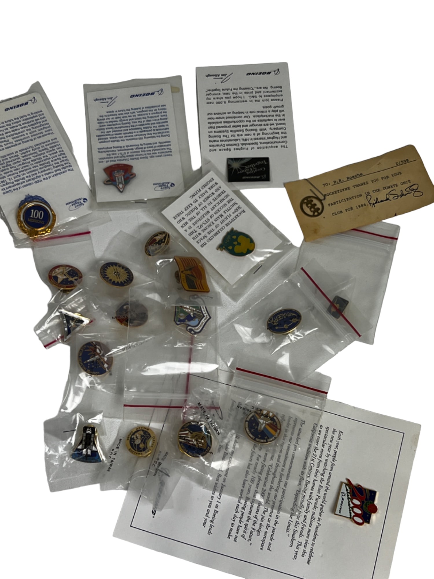 NASA Vintage Apollo, SPACE SHUTTLE Astronaut ORIGINAL  PIN  Lot  OF 20 COLLECTION (1 of 11)