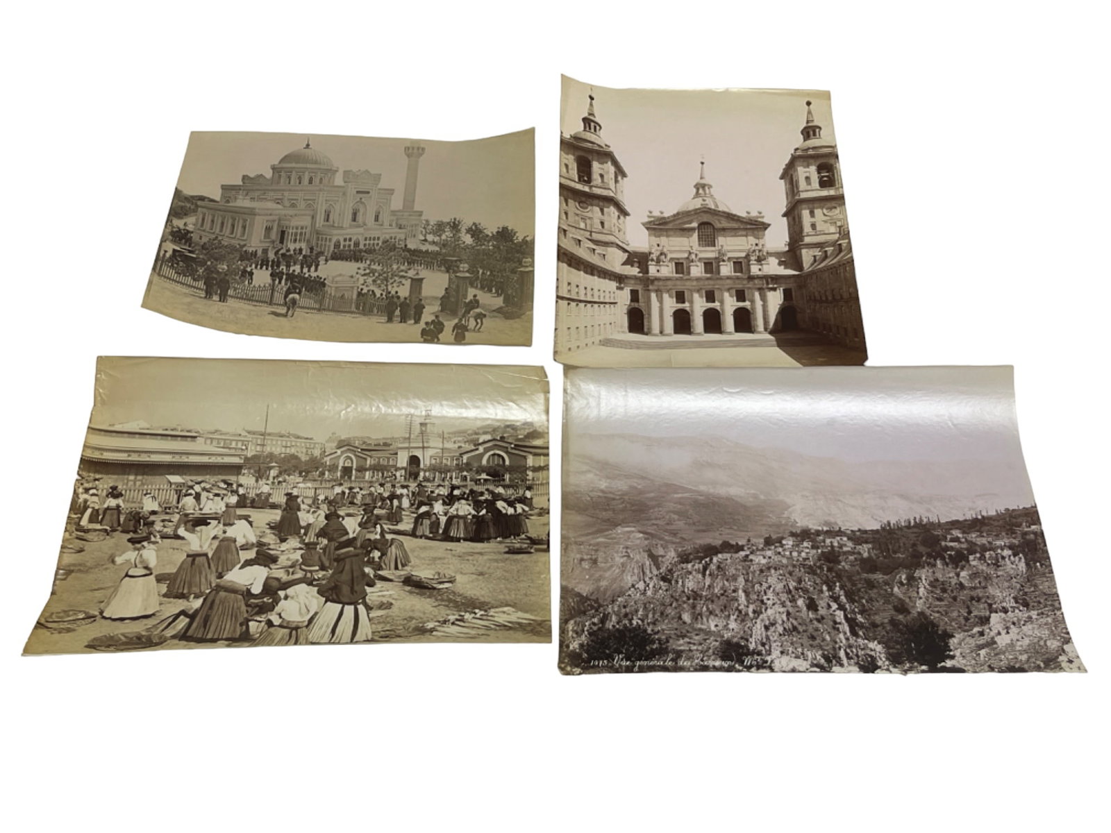 ANTIQUE circa 1880s. Albumen print, 8 3/8 x 11 LOT 4: ANTIQUE circa 1880s. Albumen print, sizes big one 8 3/8 x 11 LOT 4
