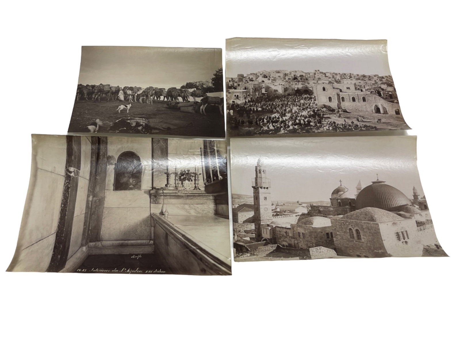 ANTIQUE circa 1880s. Albumen print, 8 3/8 x 11 LOT 4: ANTIQUE circa 1880s. Albumen print, sizes big one 8 3/8 x 11 LOT 4