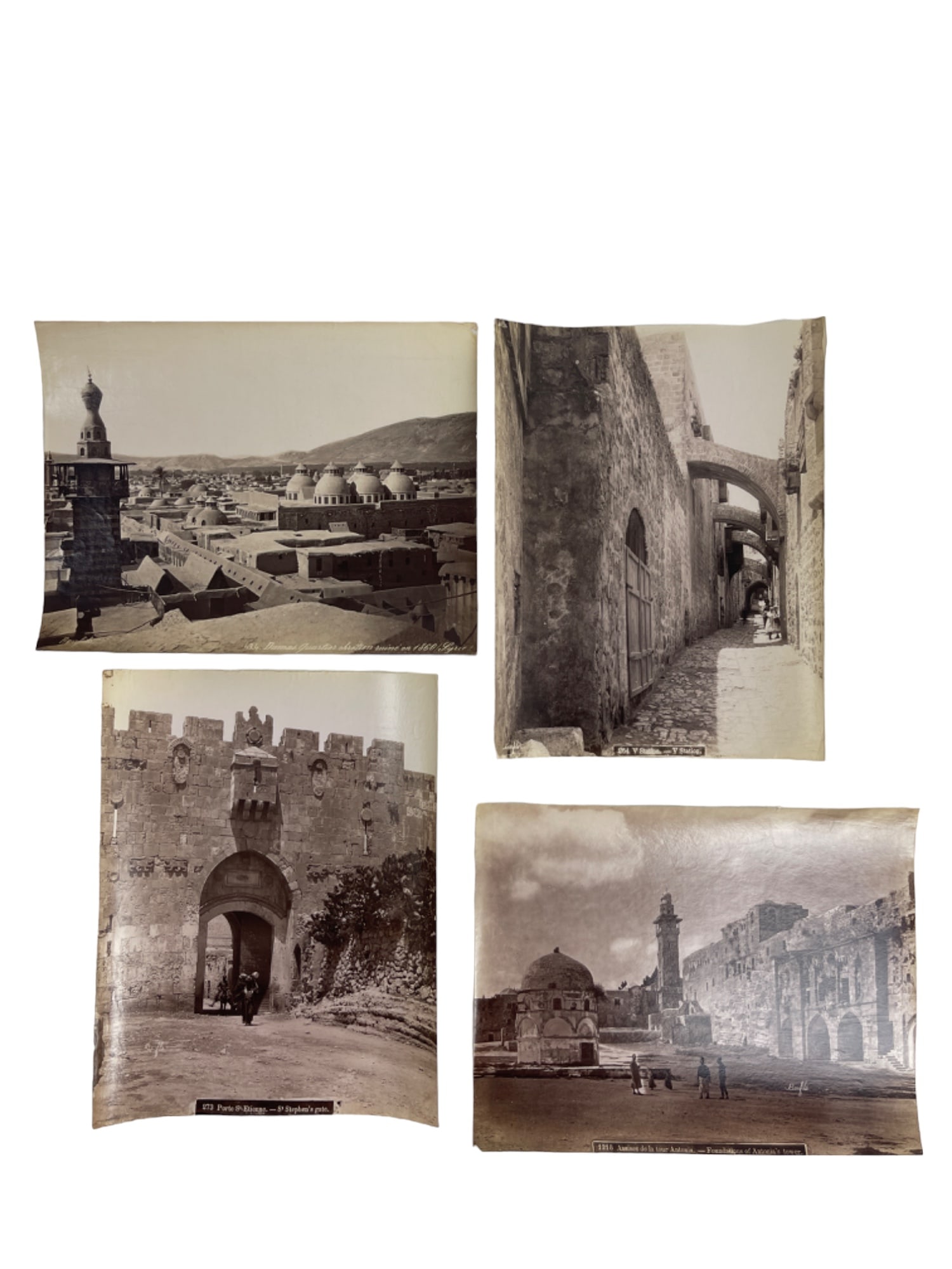 ANTIQUE circa 1880s. Albumen print, 8 3/8 x 11 LOT 4: ANTIQUE circa 1880s. Albumen print, sizes big one 8 3/8 x 11 LOT 4