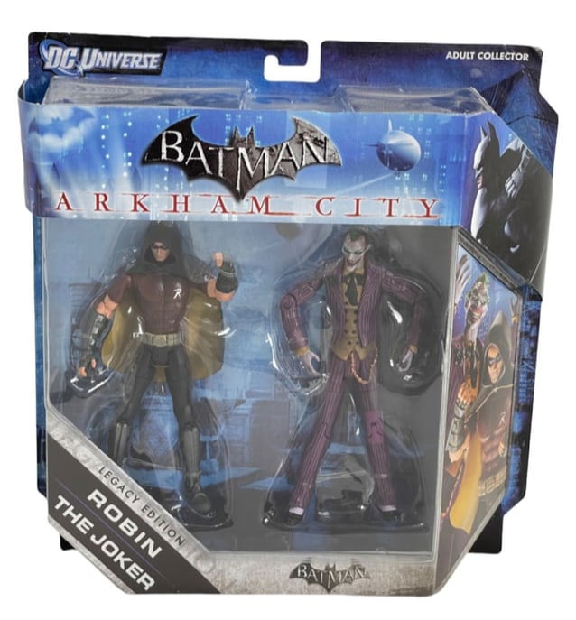 Batman Arkham City Legacy Edition Robin & The Joker NIB Action Figure (1 of 4)