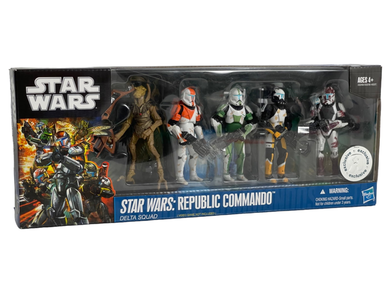 Star Wars: Republic Commando Delta Squad Action Figures Sealed NIB (1 of 6)