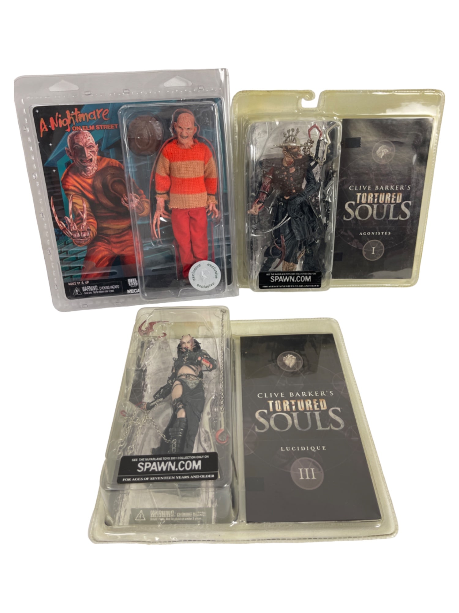 ACTION FIGURE TOYS SPAWN  HORROR COLLECTION NIB LOT 3 (1 of 5)