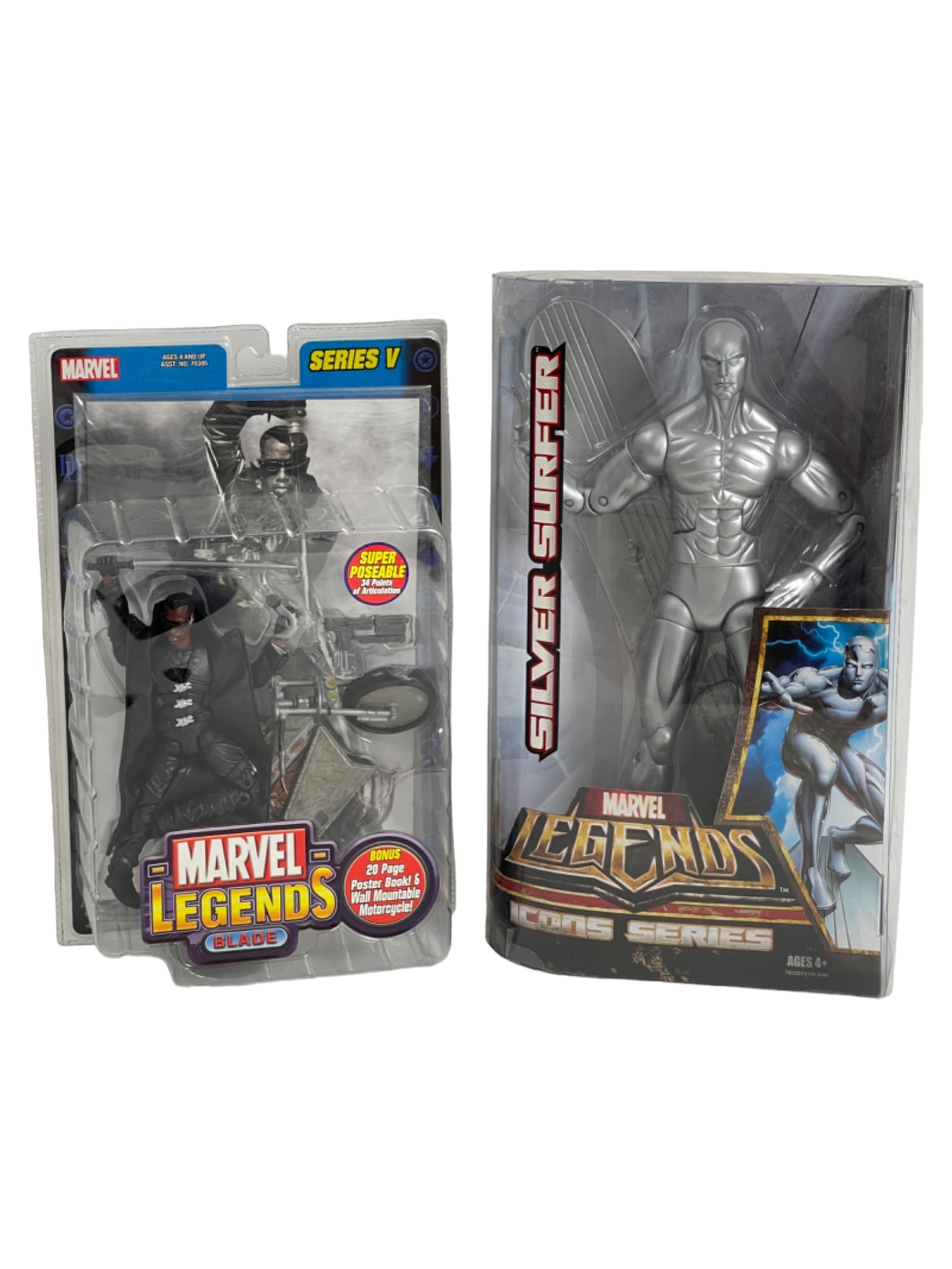 ACTION FIGURE LEGENDS MARVEL SILVER SURFER AND BLADE NIB LOT 2 (1 of 5)